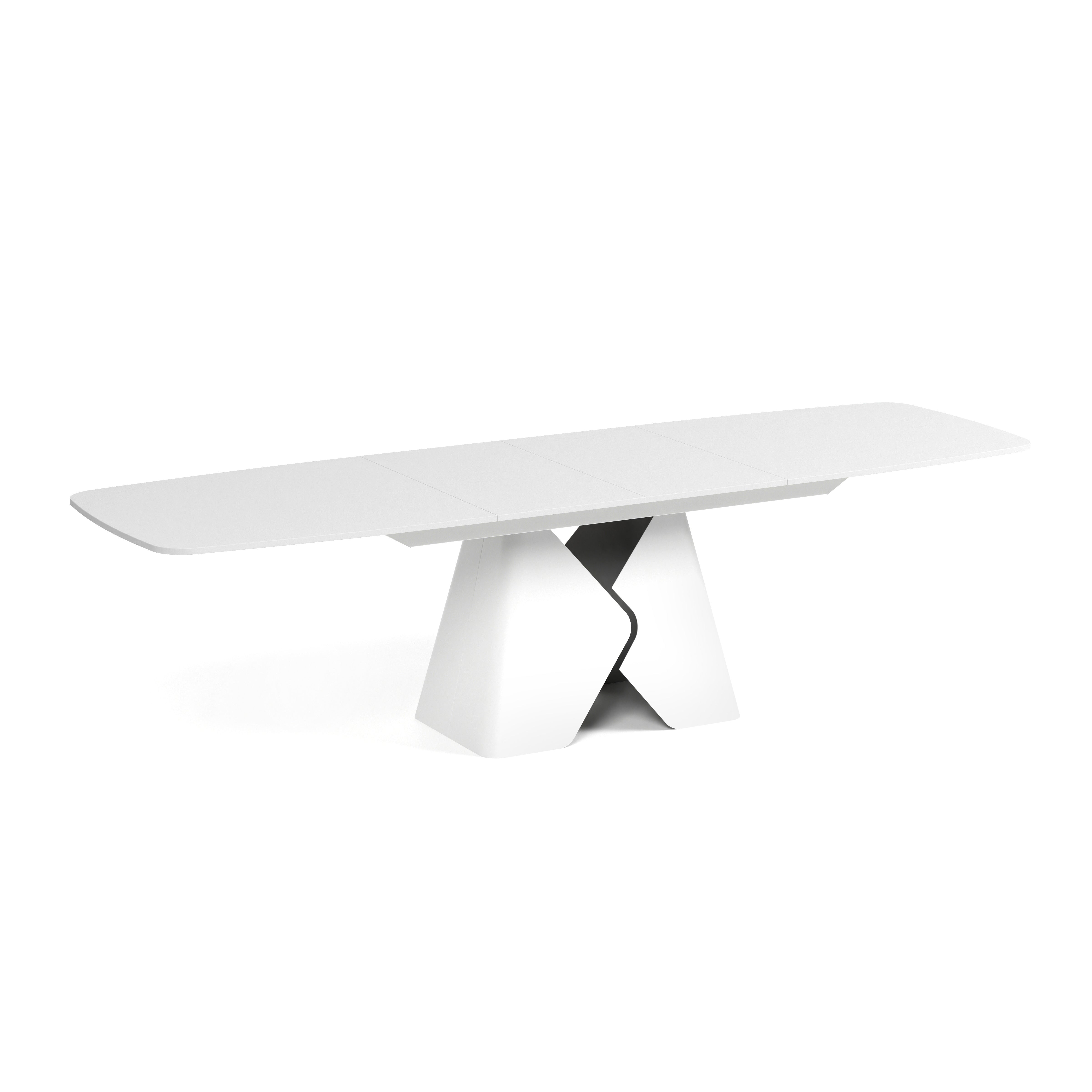 Ausziehbarer Tisch Prisma, Material: Laminierte Platte