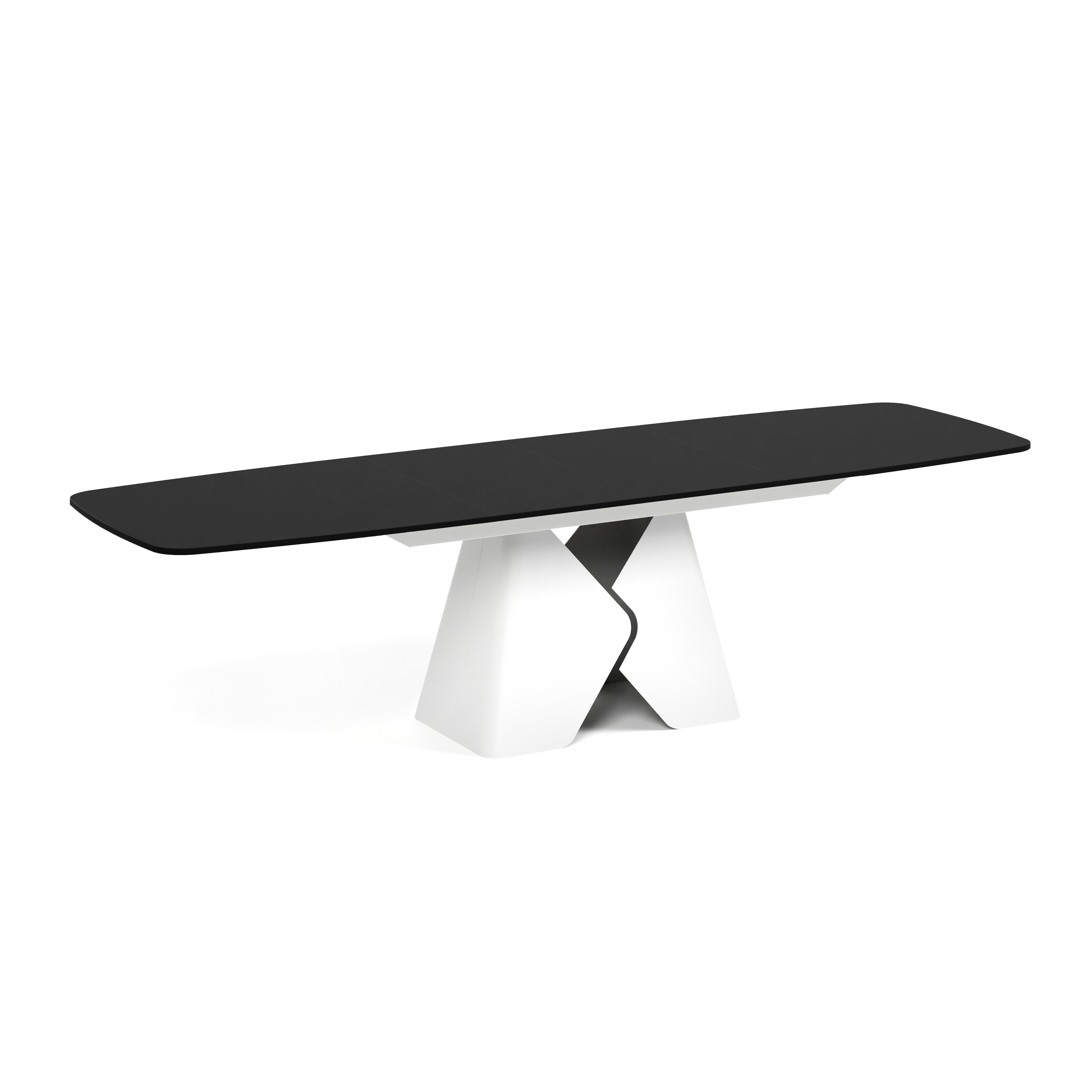 Ausziehbarer Tisch Prisma, Material: Laminierte Platte