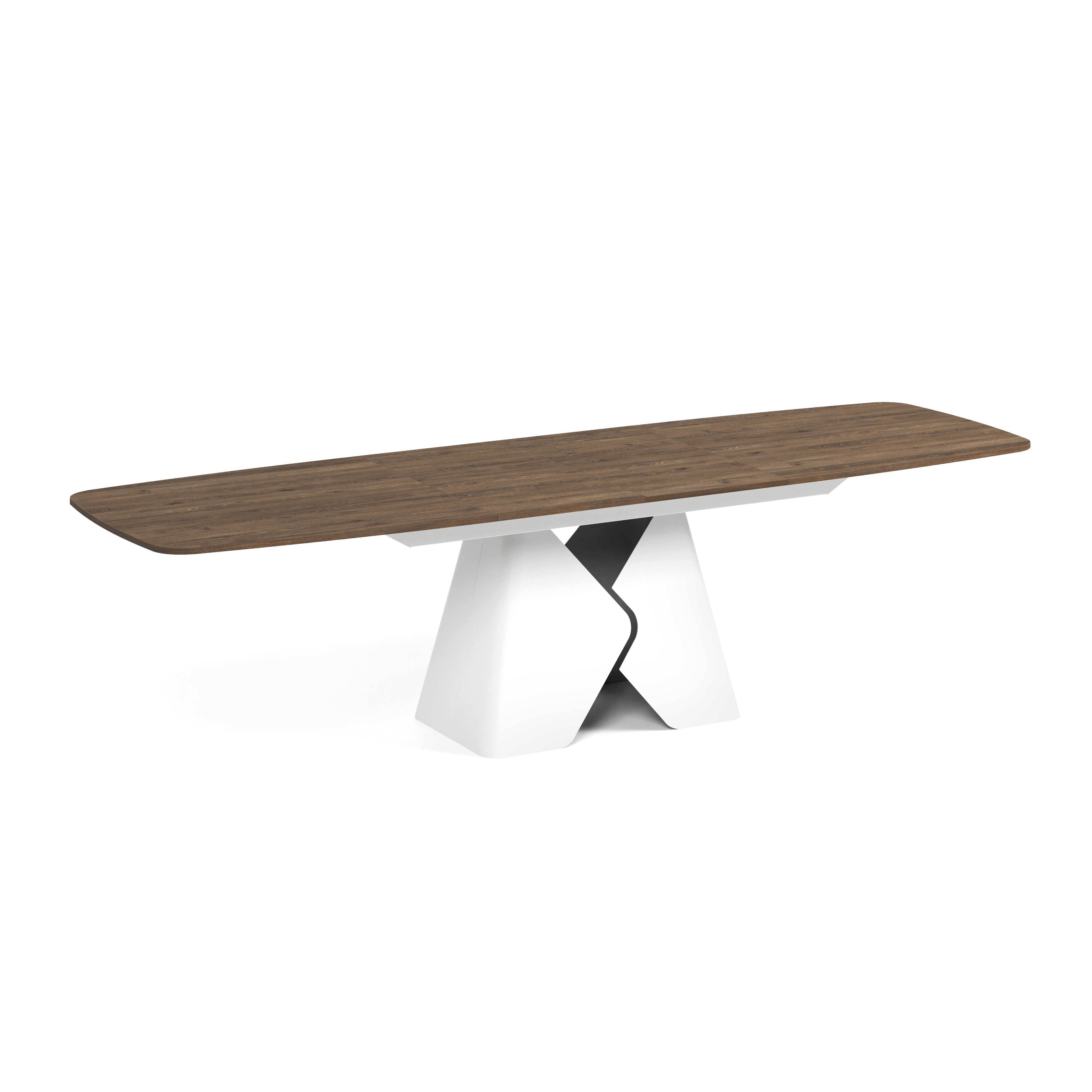 Ausziehbarer Tisch Prisma, Material: Laminierte Platte
