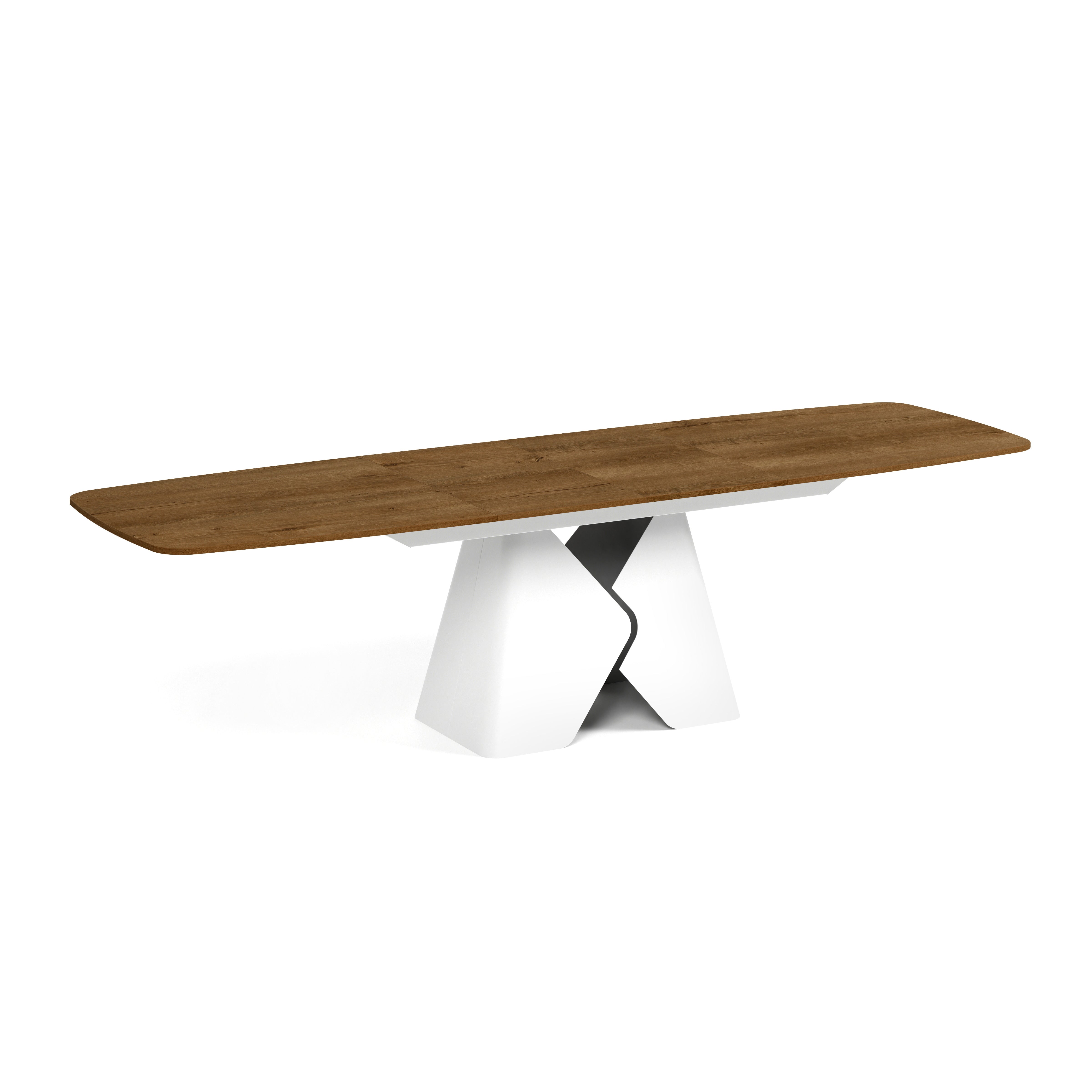 Ausziehbarer Tisch Prisma, Material: Laminierte Platte