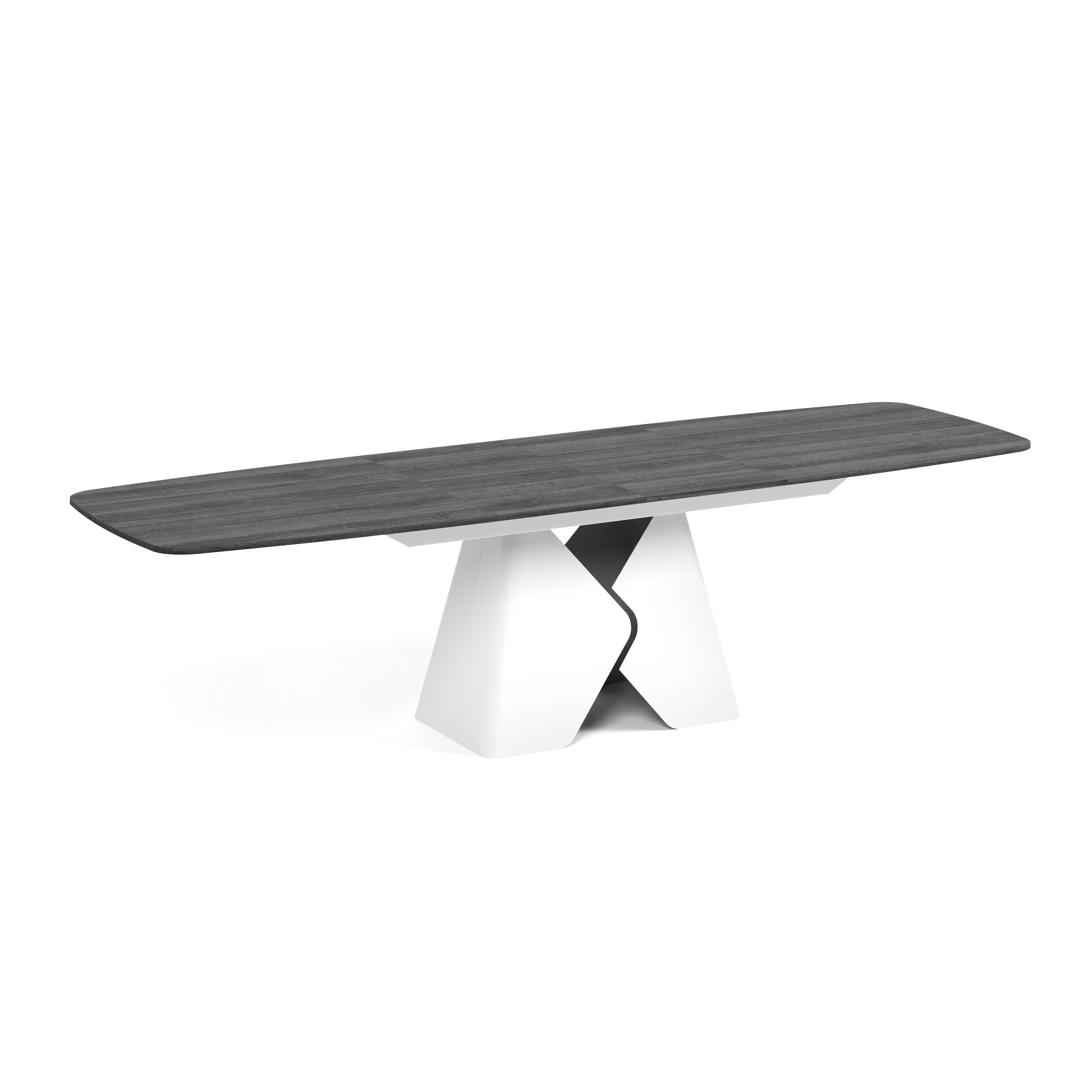 Ausziehbarer Tisch Prisma, Material: Laminierte Platte