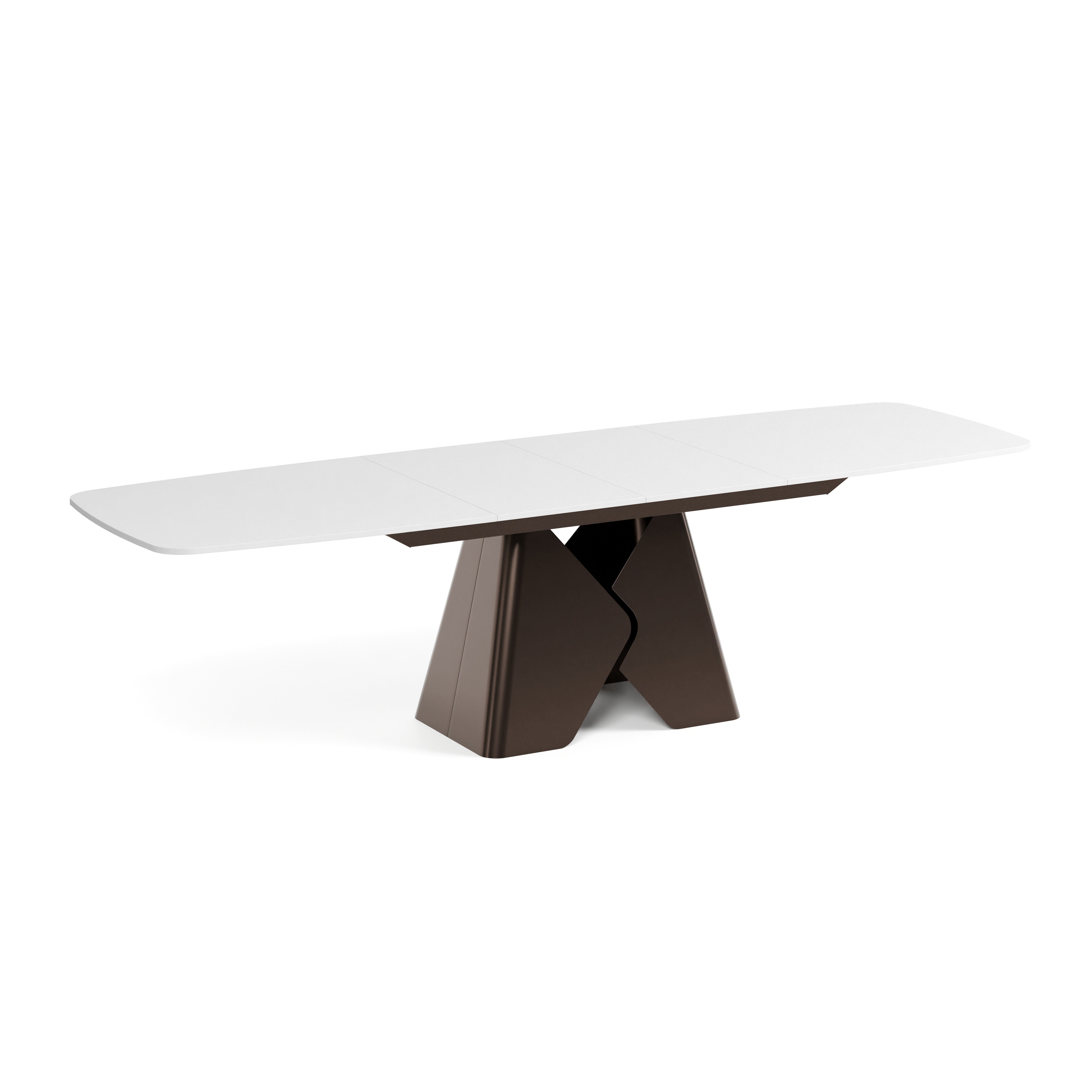 Ausziehbarer Tisch Prisma, Material: Laminierte Platte