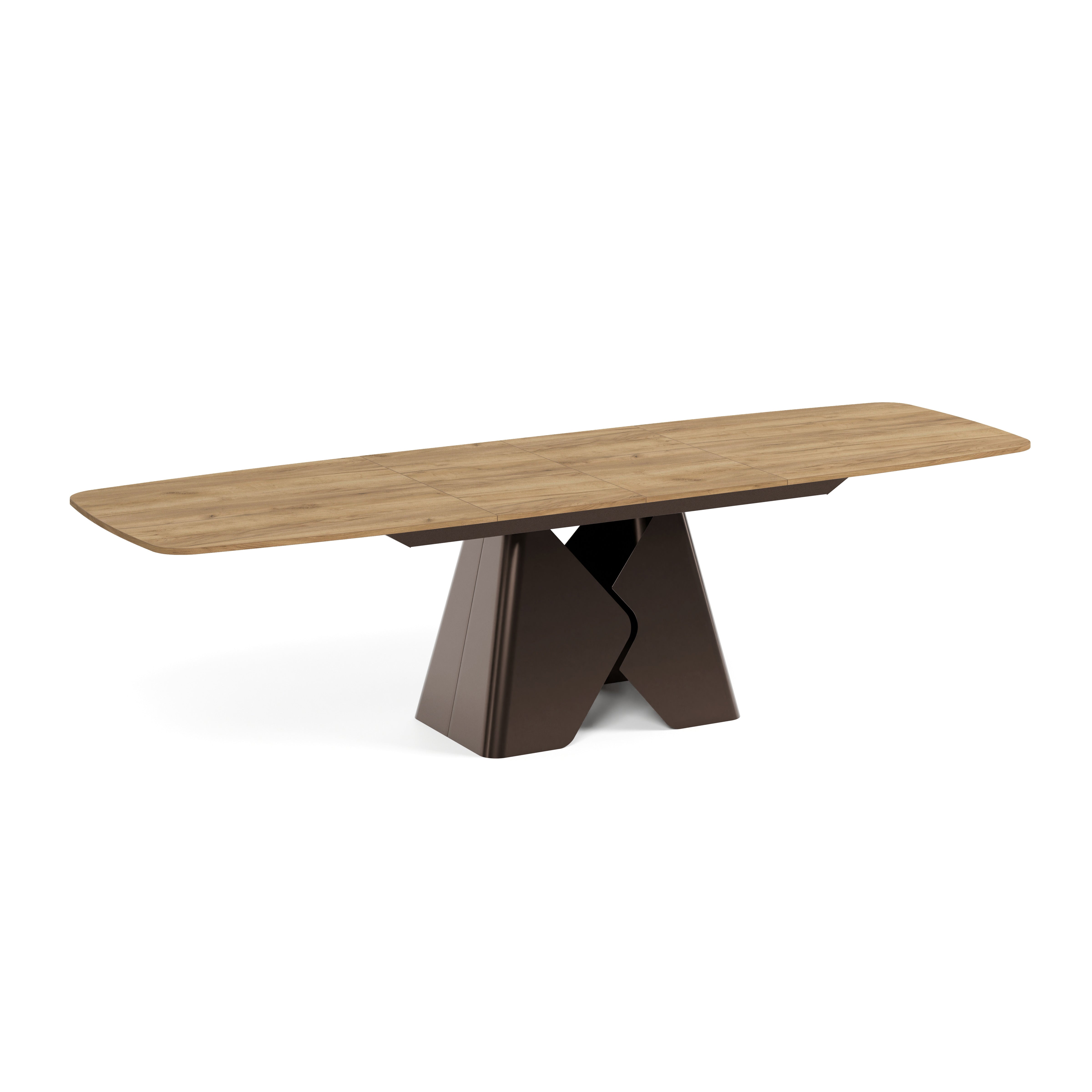 Ausziehbarer Tisch Prisma, Material: Laminierte Platte