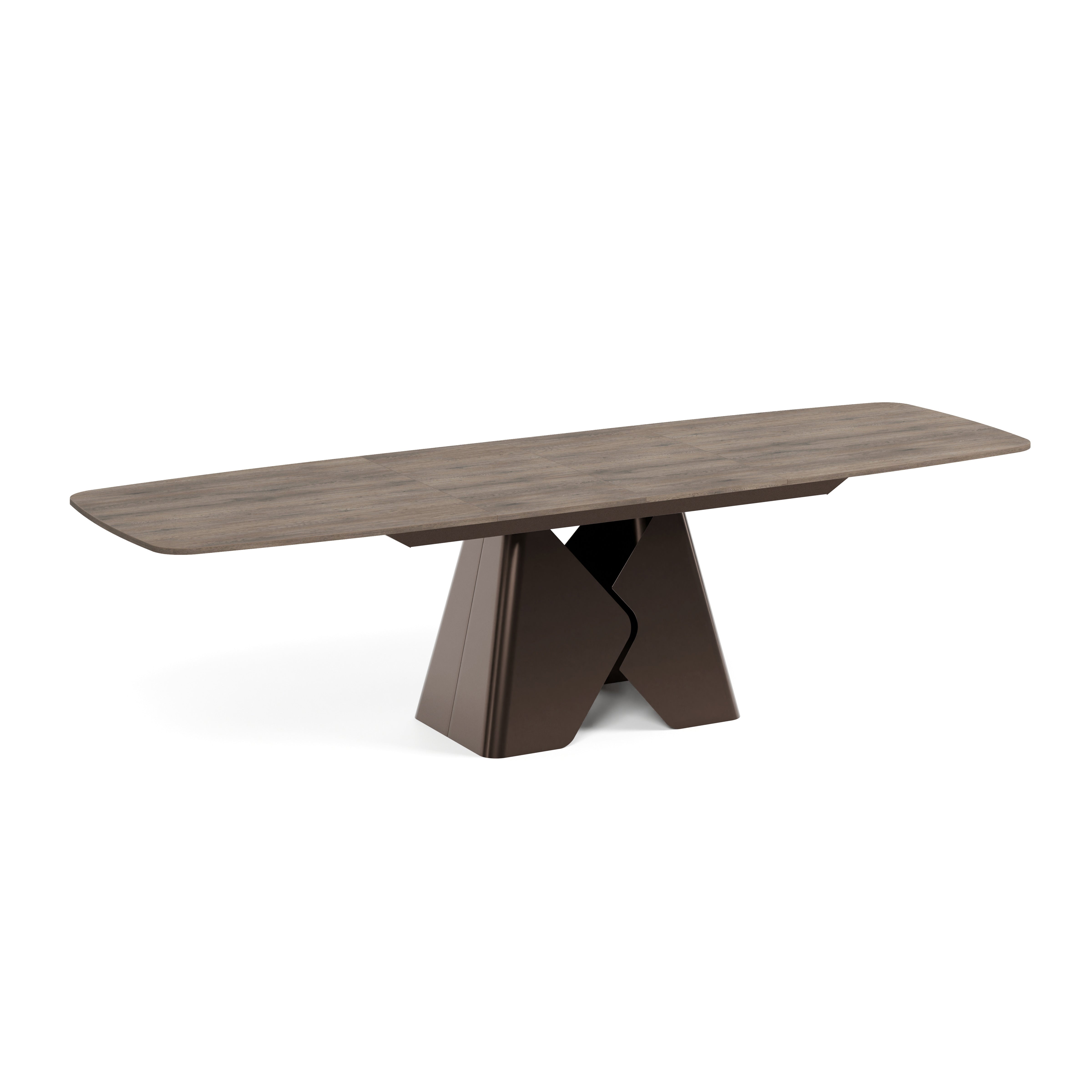 Ausziehbarer Tisch Prisma, Material: Laminierte Platte