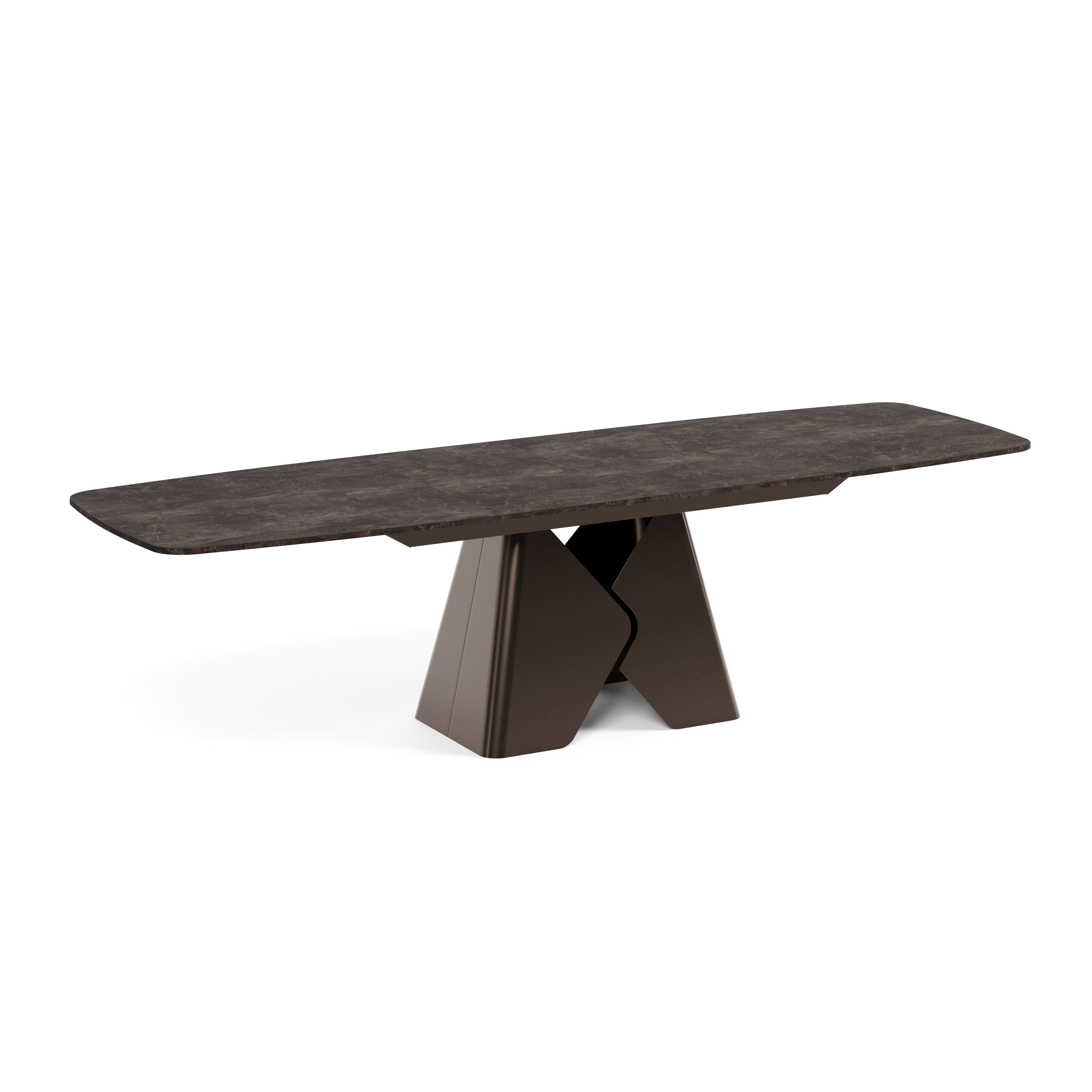 Ausziehbarer Tisch Prisma, Material: Laminierte Platte