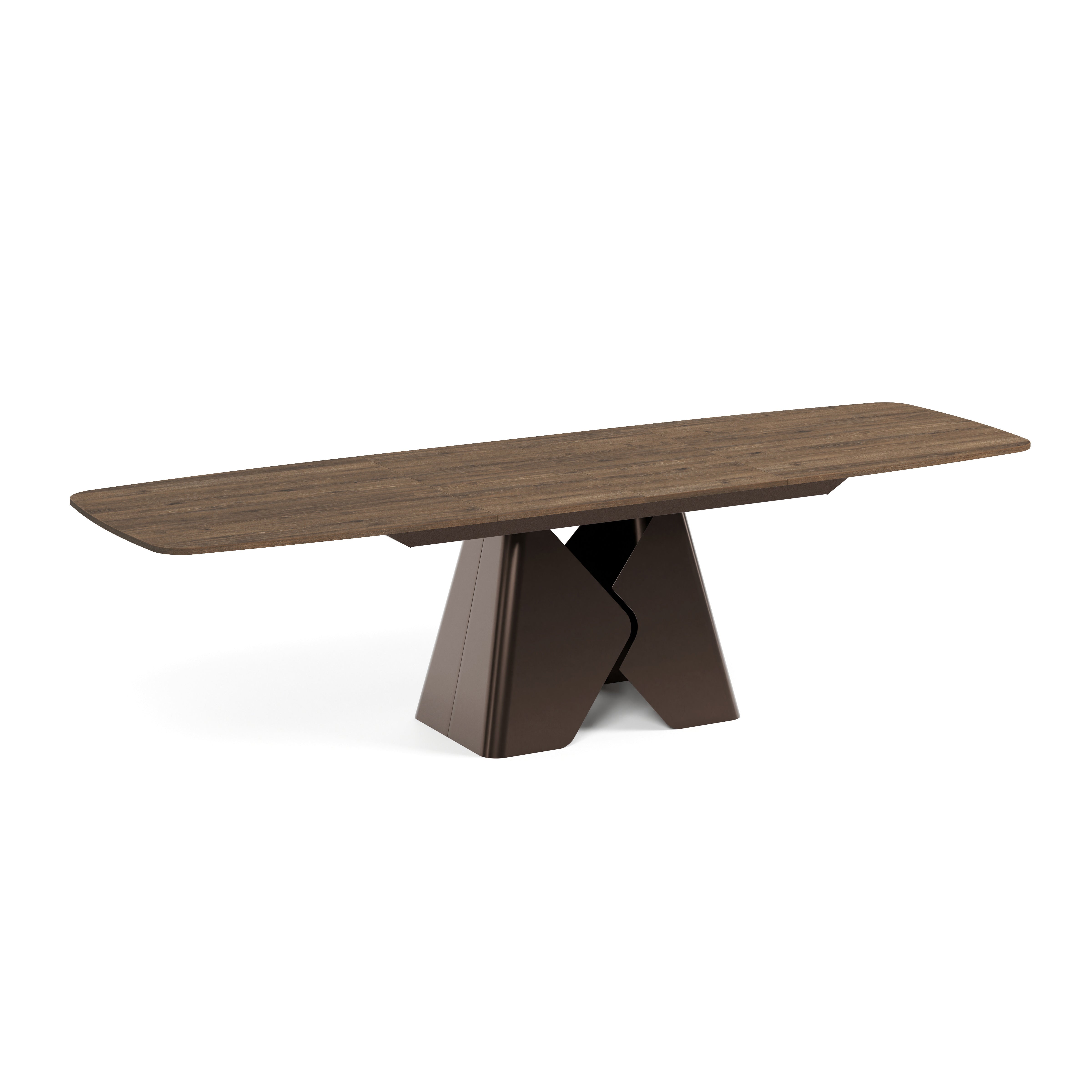 Ausziehbarer Tisch Prisma, Material: Laminierte Platte