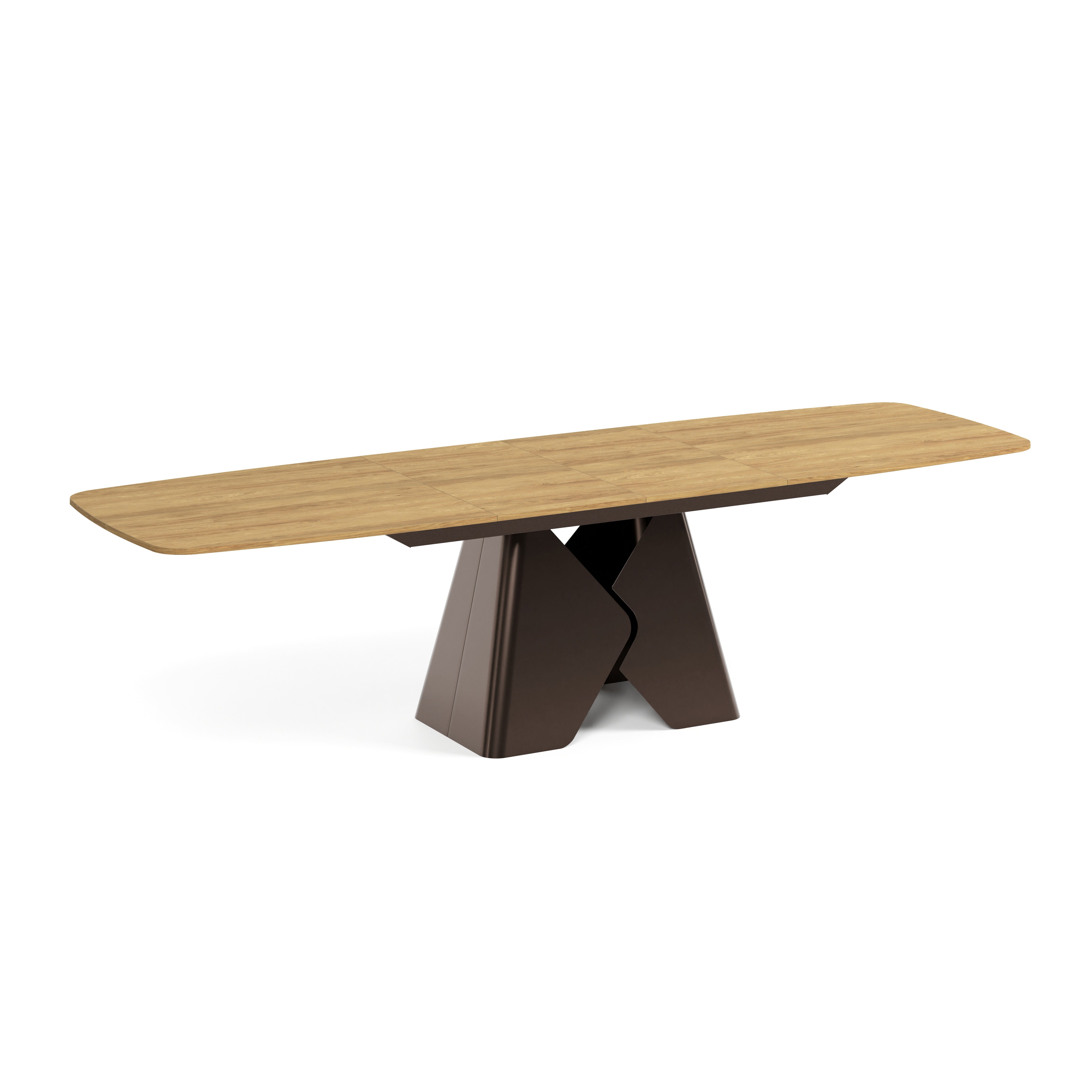 Ausziehbarer Tisch Prisma, Material: Laminierte Platte