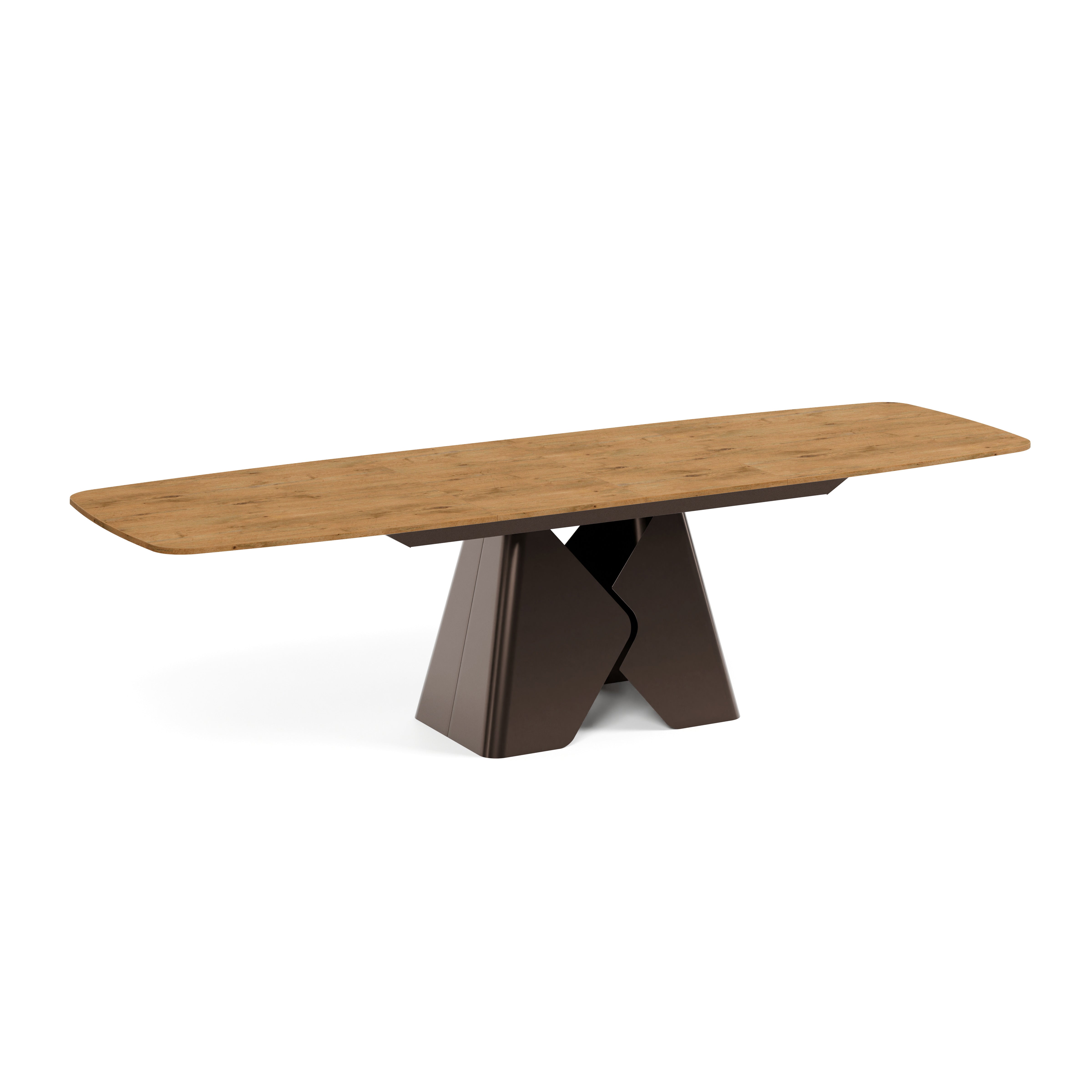 Ausziehbarer Tisch Prisma, Material: Laminierte Platte