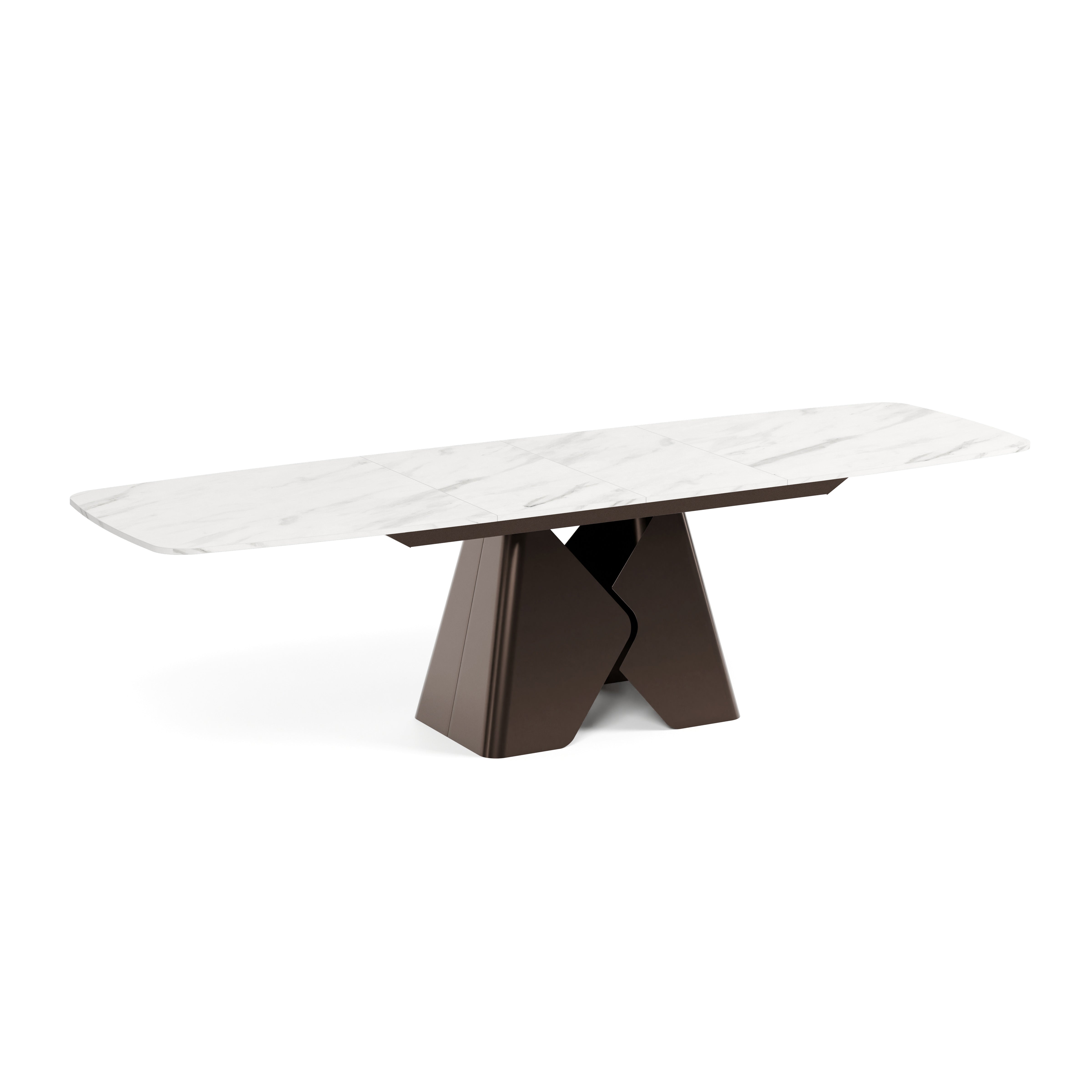 Ausziehbarer Tisch Prisma, Material: Laminierte Platte