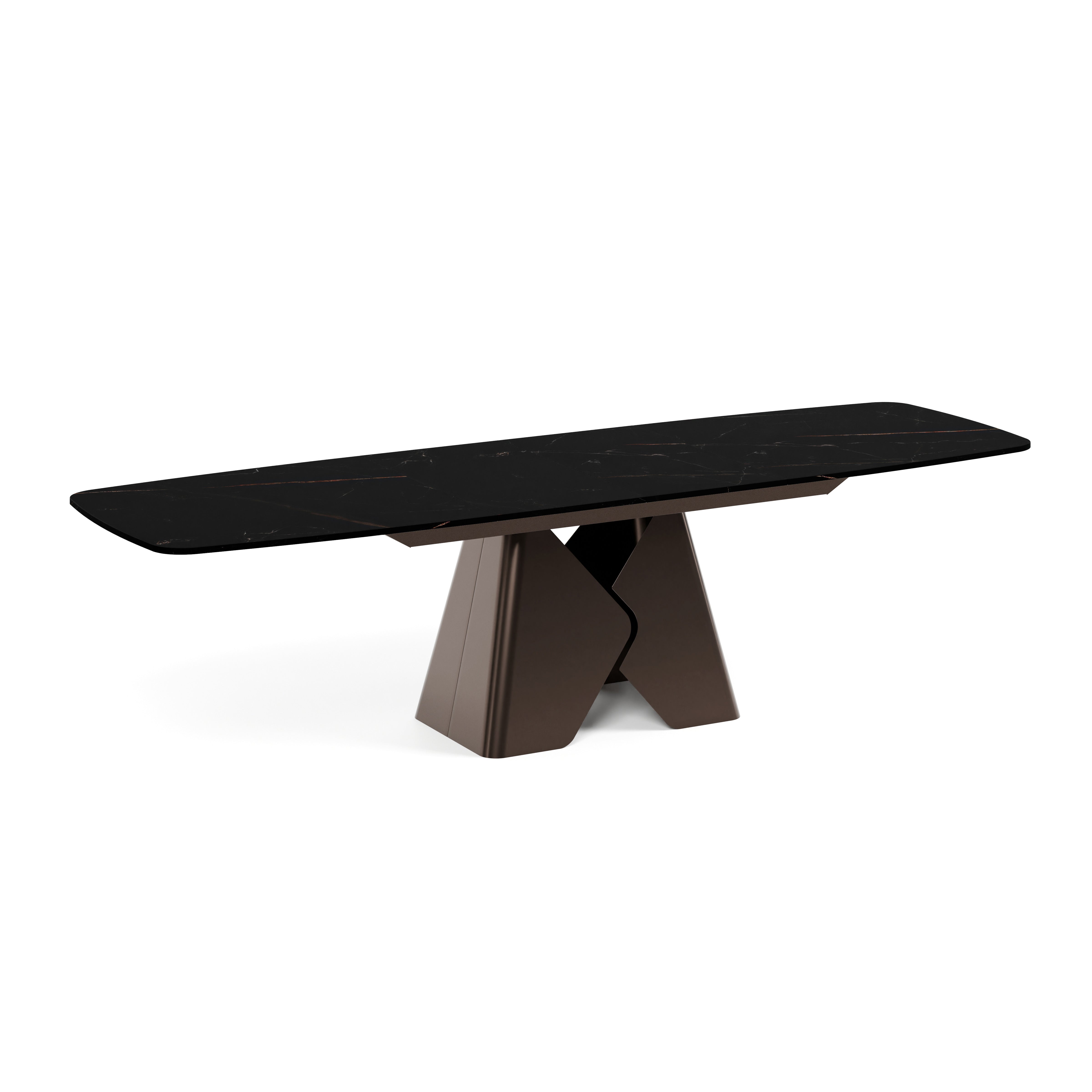 Ausziehbarer Tisch Prisma, Material: Laminierte Platte