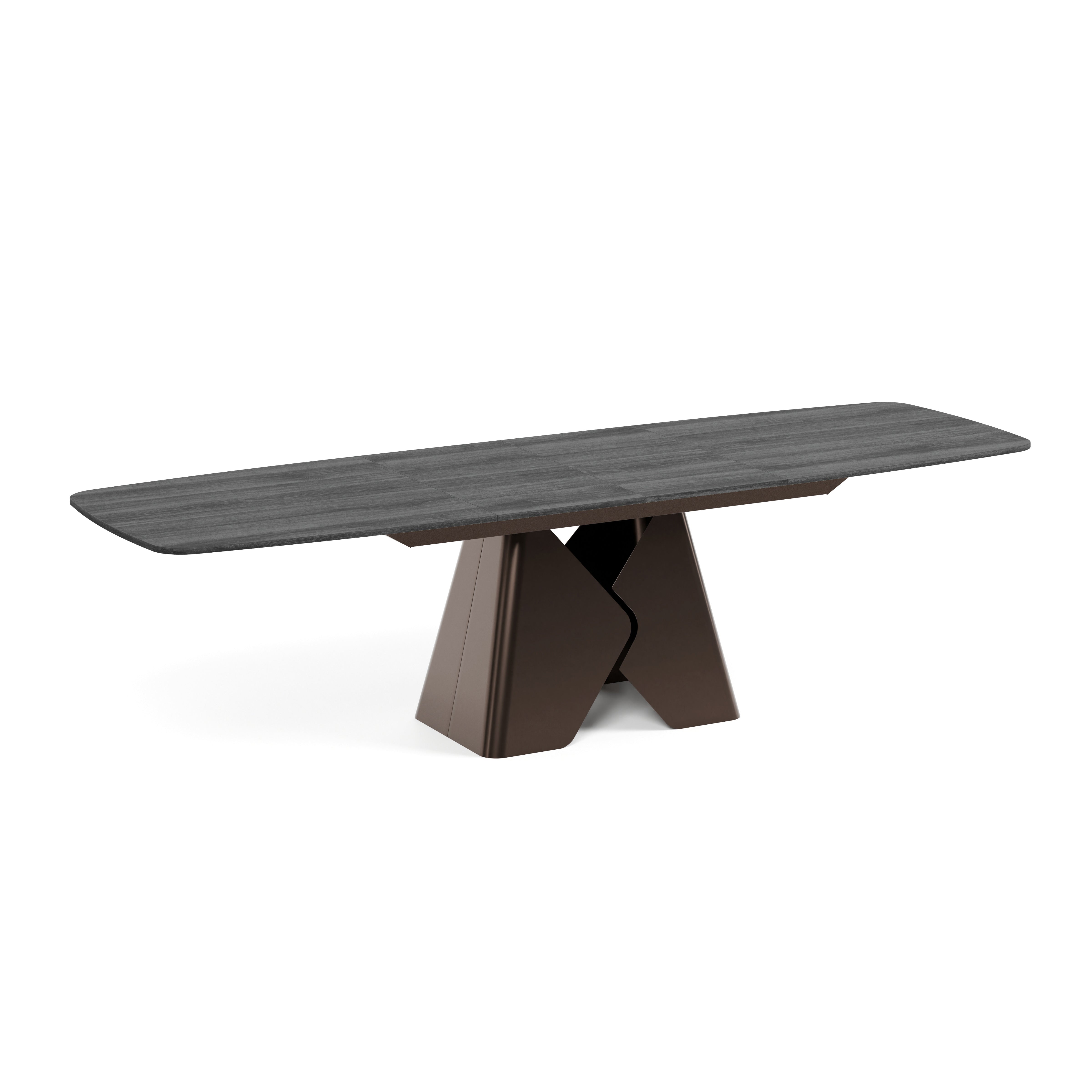 Ausziehbarer Tisch Prisma, Material: Laminierte Platte