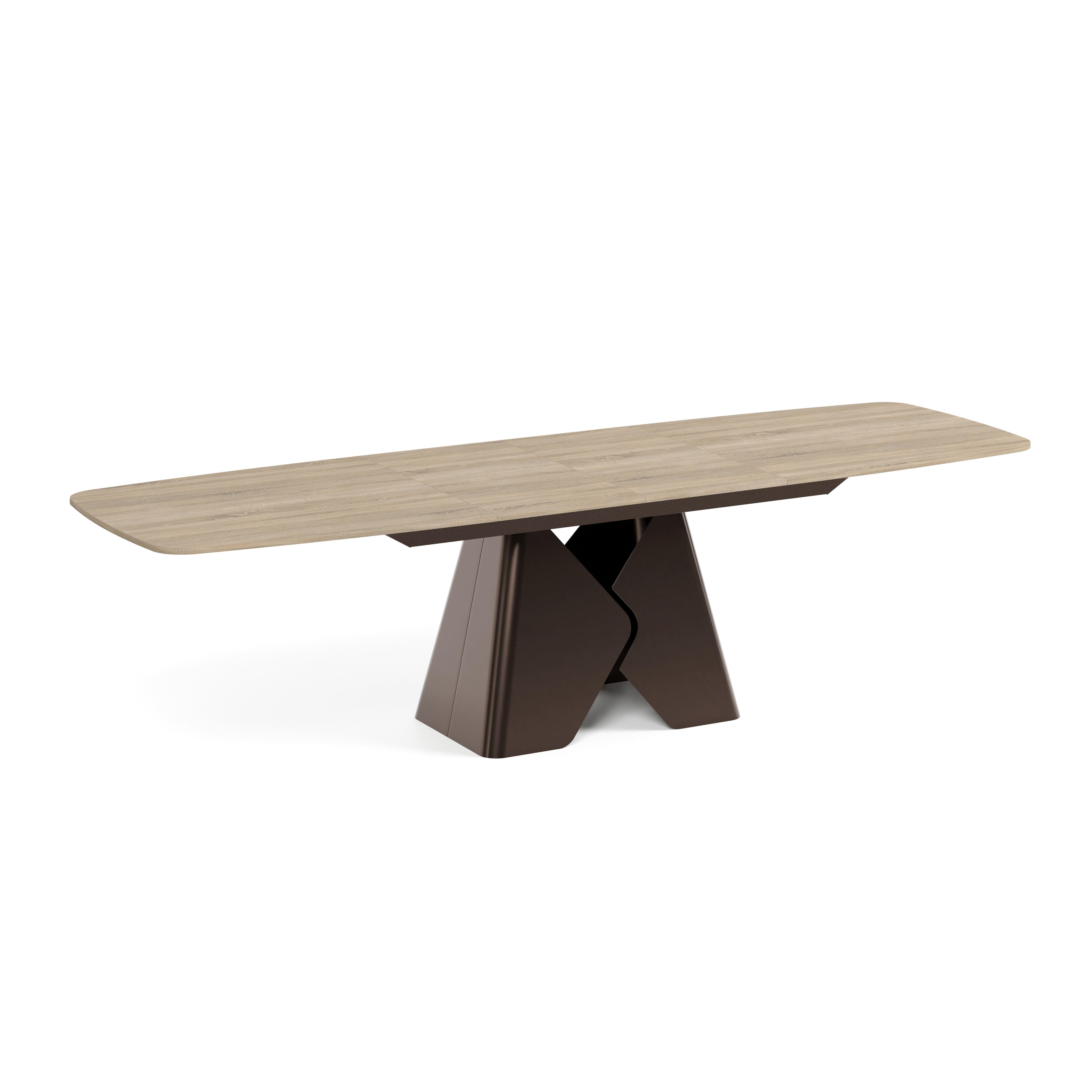Ausziehbarer Tisch Prisma, Material: Laminierte Platte