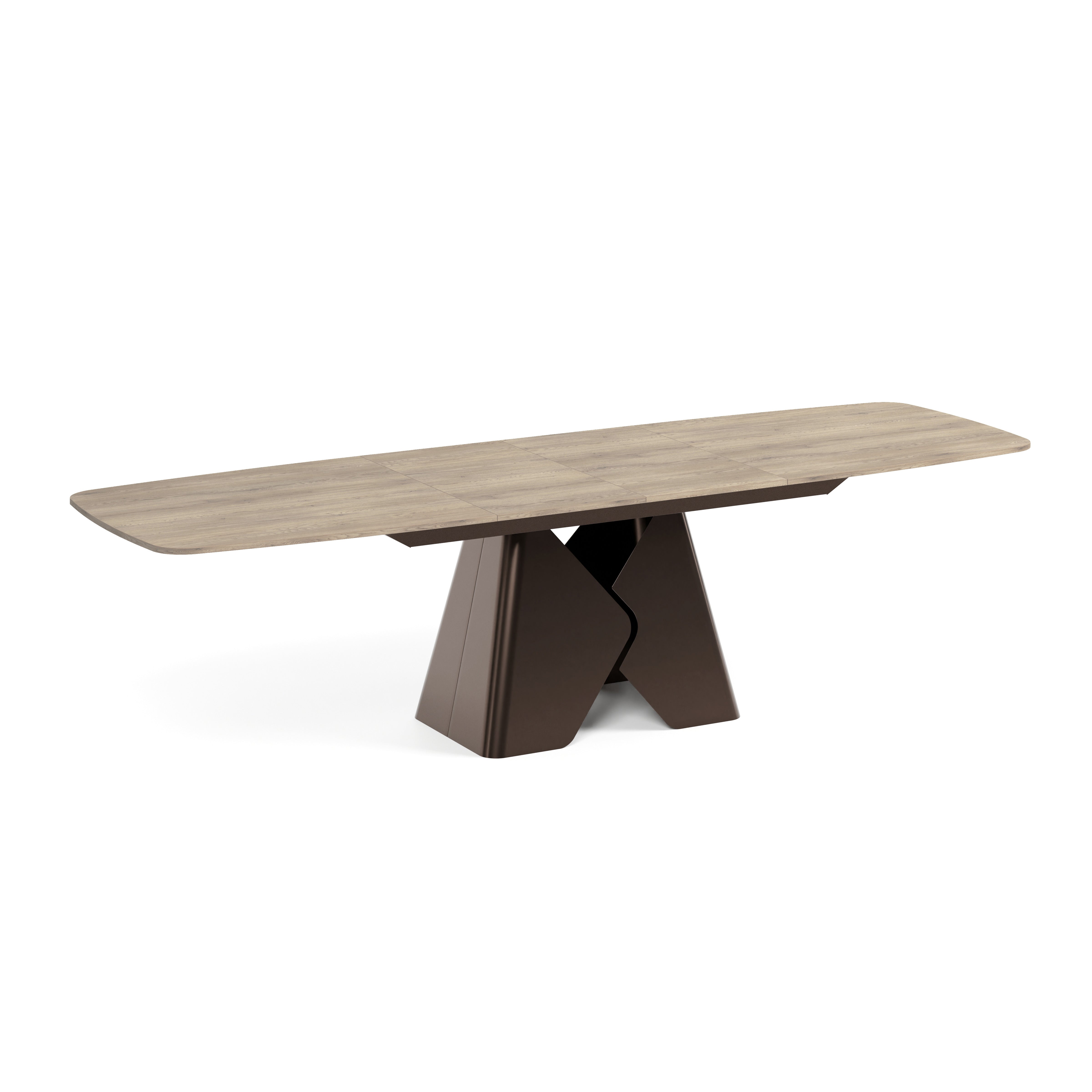 Ausziehbarer Tisch Prisma, Material: Laminierte Platte