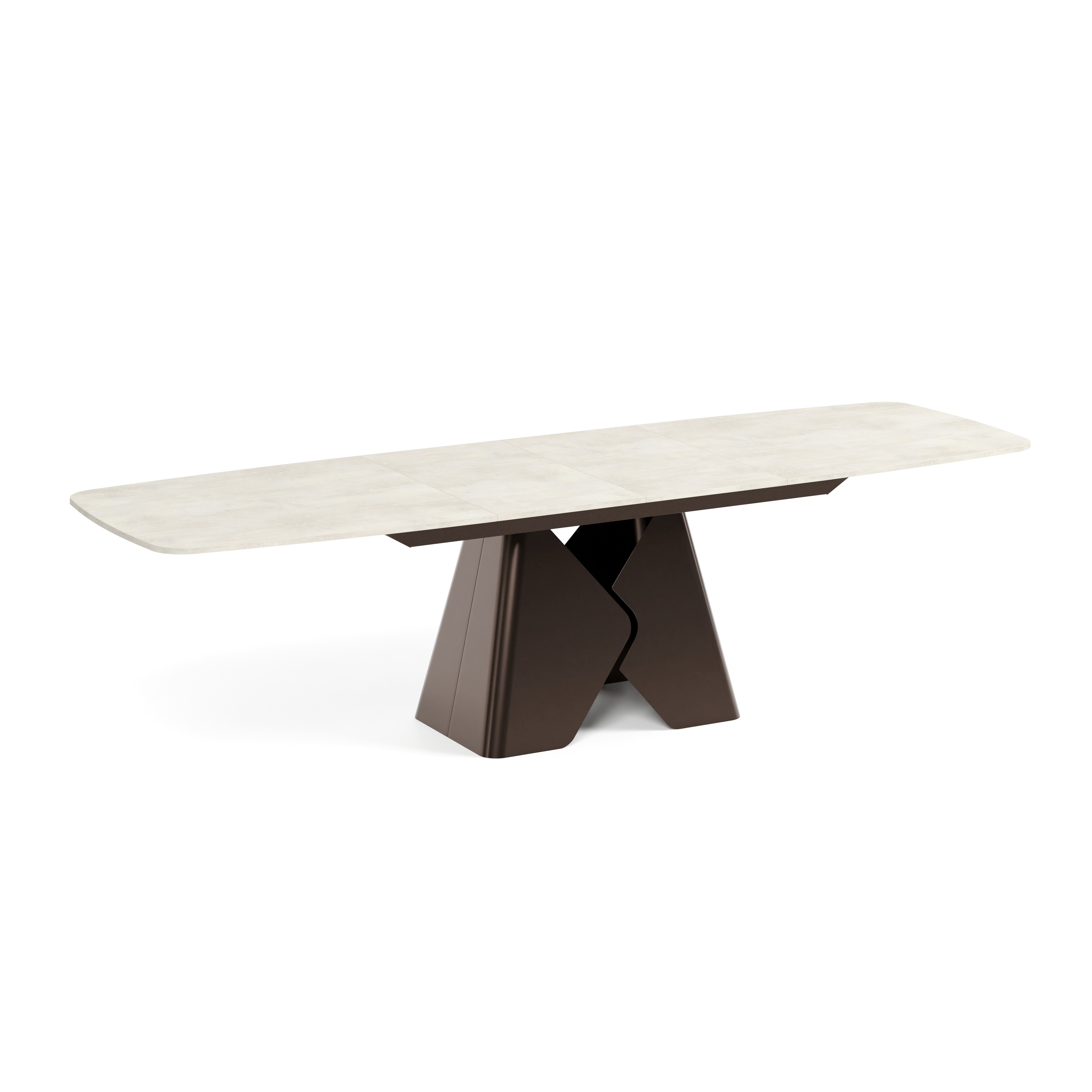 Ausziehbarer Tisch Prisma, Material: Laminierte Platte