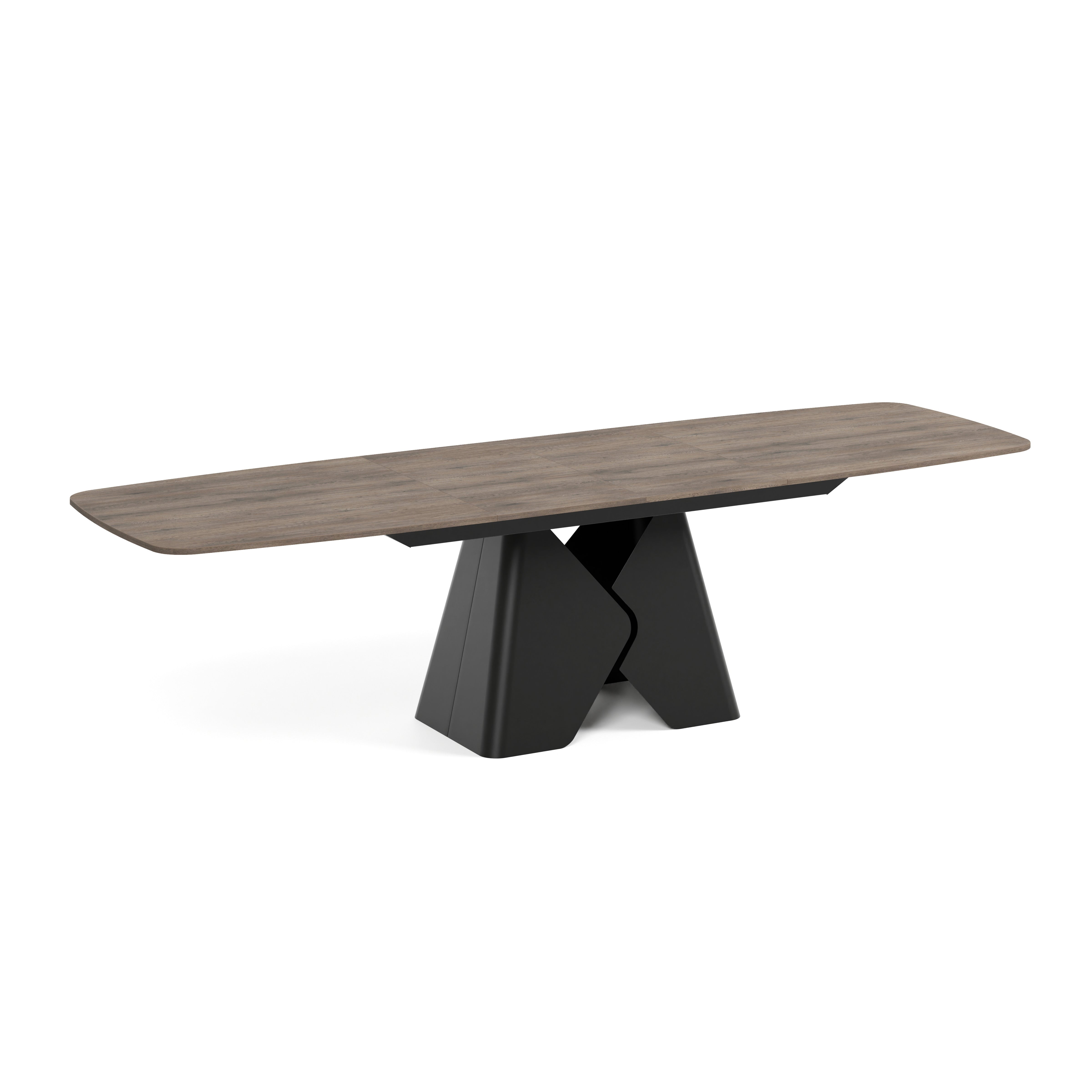 Ausziehbarer Tisch Prisma, Material: Laminierte Platte
