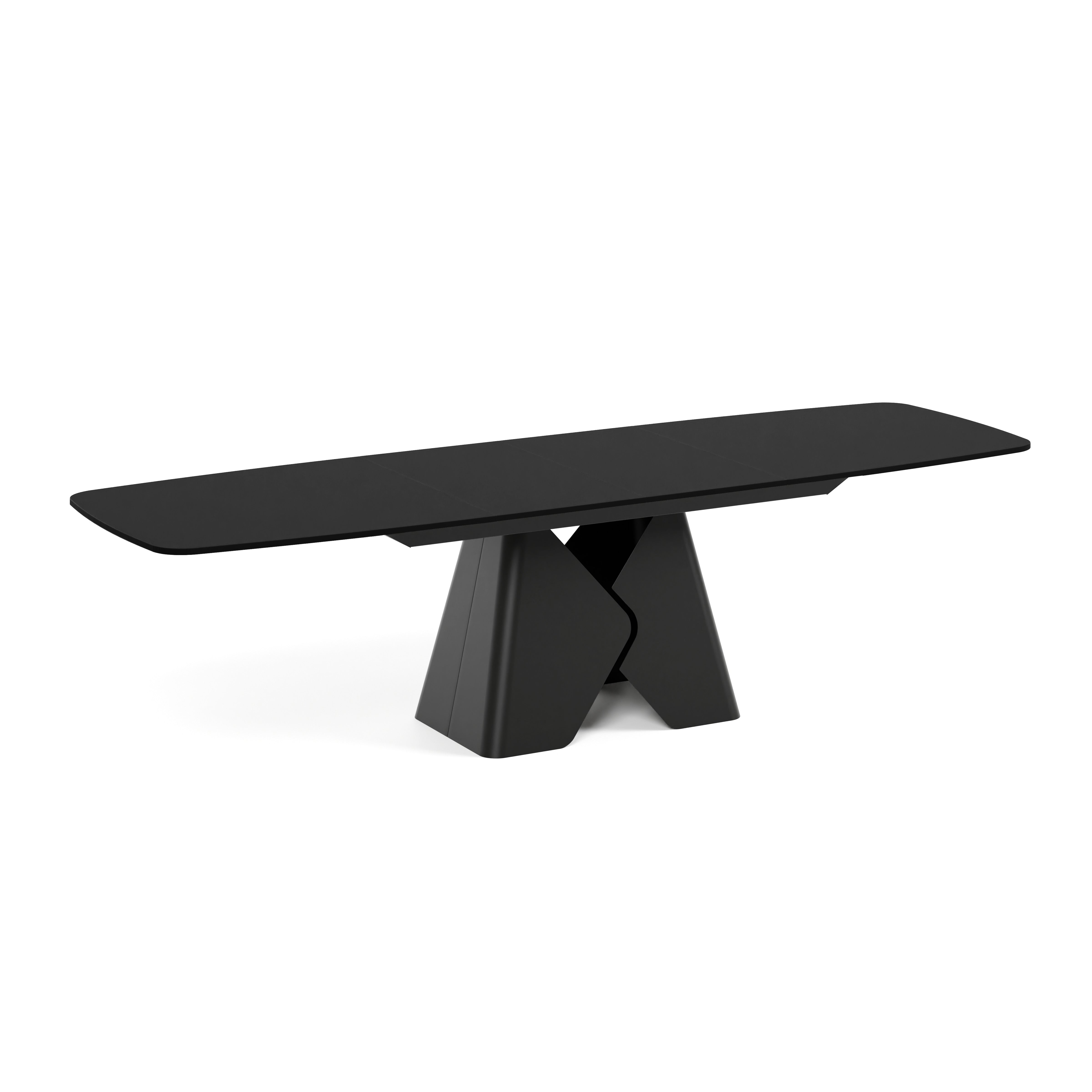 Ausziehbarer Tisch Prisma, Material: Laminierte Platte