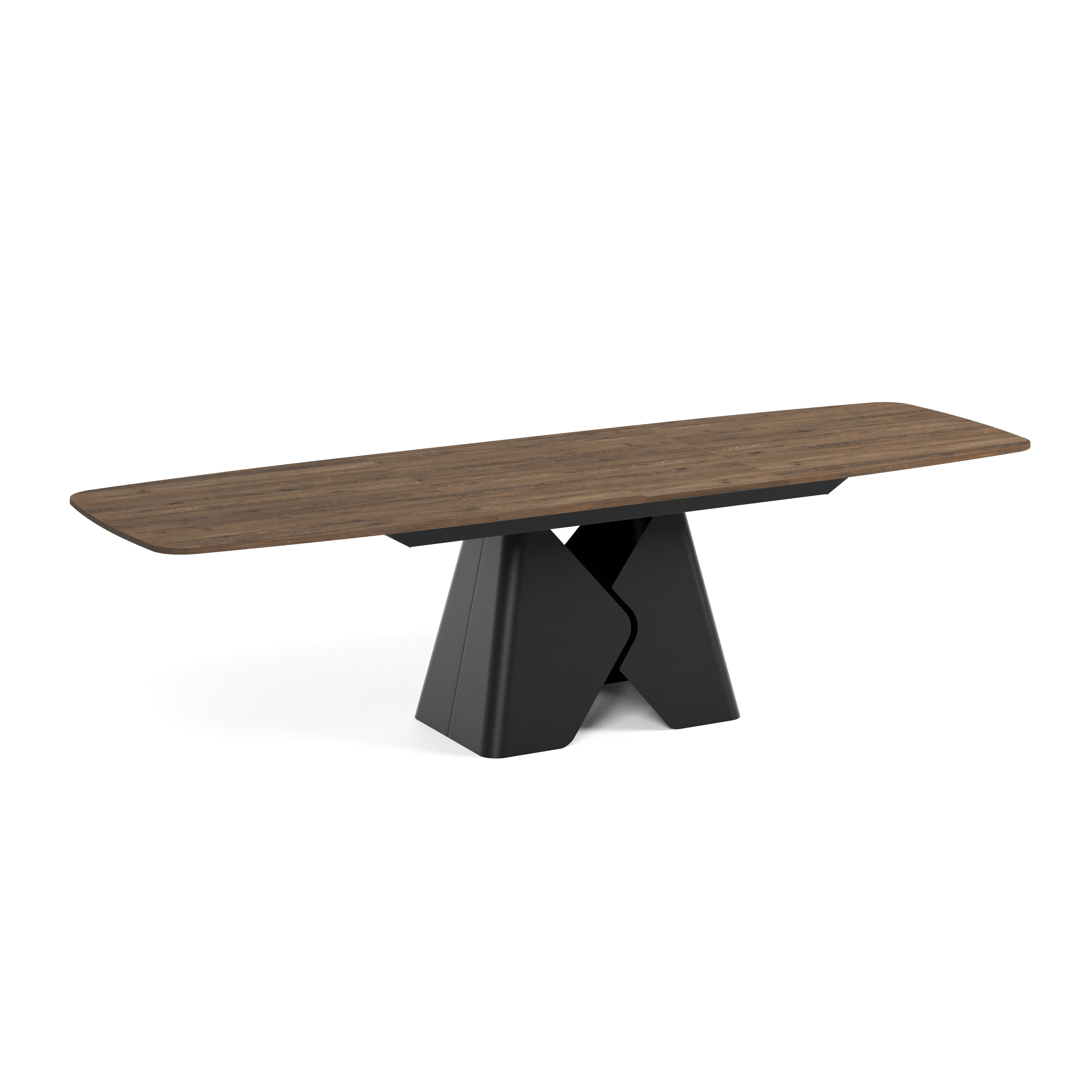 Ausziehbarer Tisch Prisma, Material: Laminierte Platte
