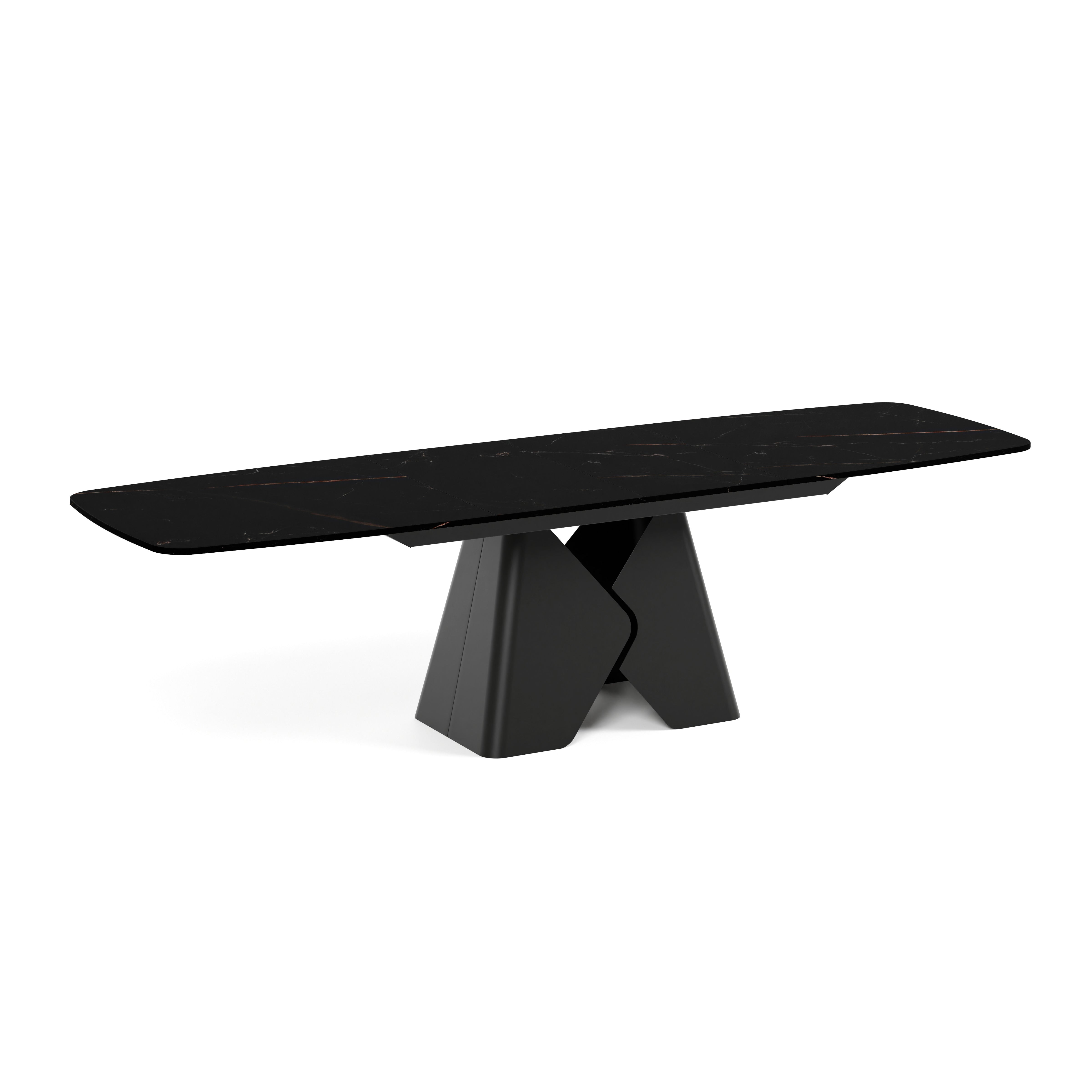 Ausziehbarer Tisch Prisma, Material: Laminierte Platte