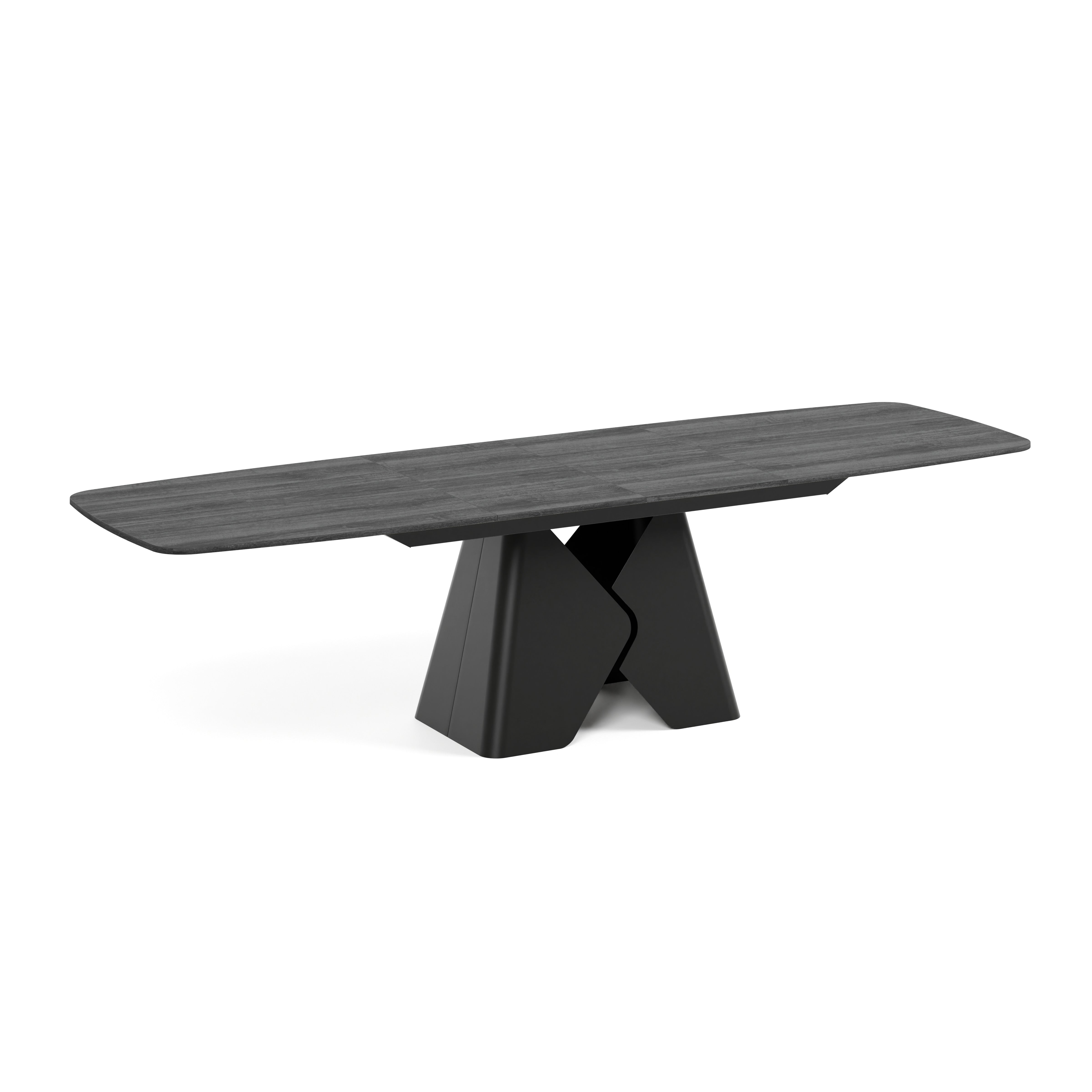 Ausziehbarer Tisch Prisma, Material: Laminierte Platte