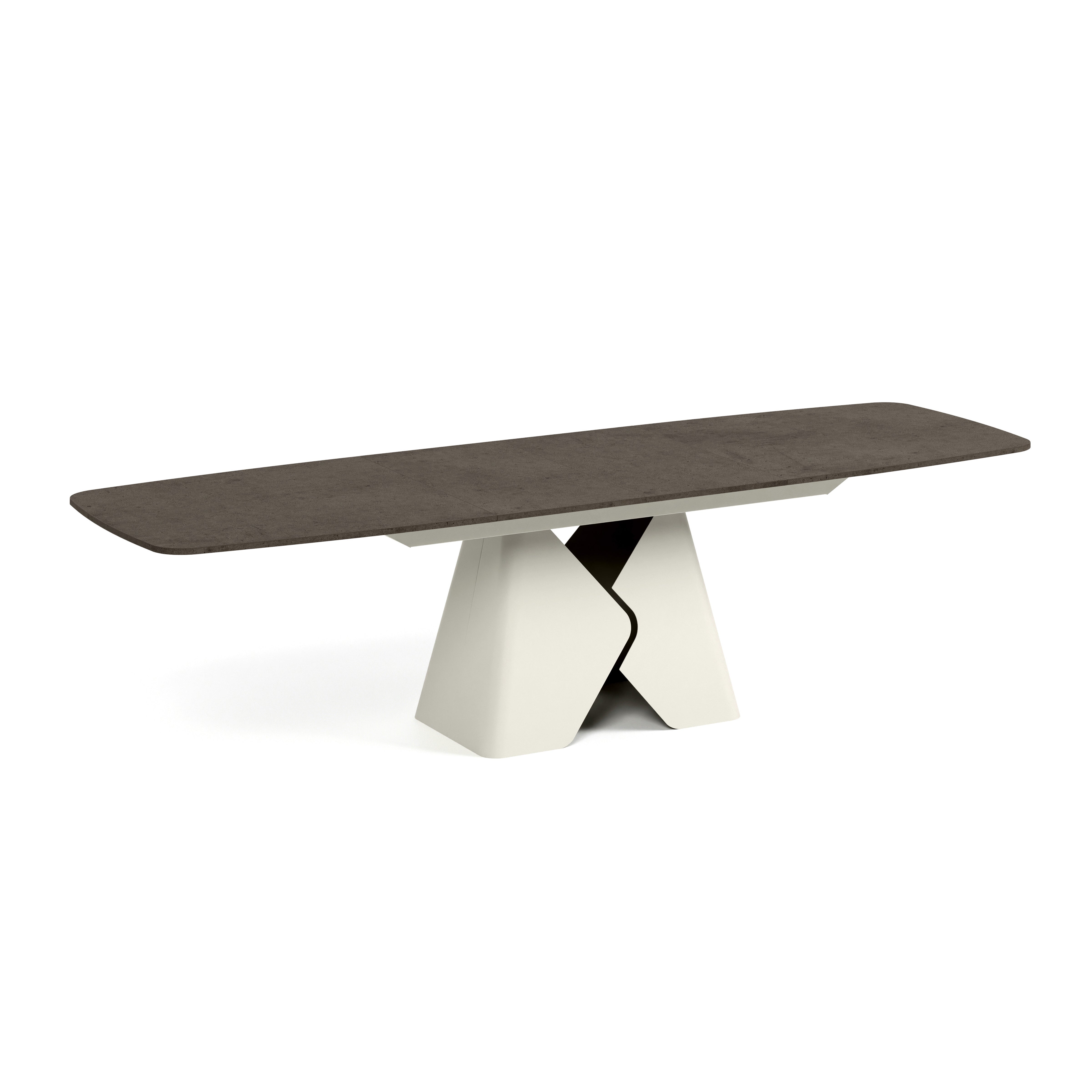 Ausziehbarer Tisch Prisma, Material: Laminierte Platte
