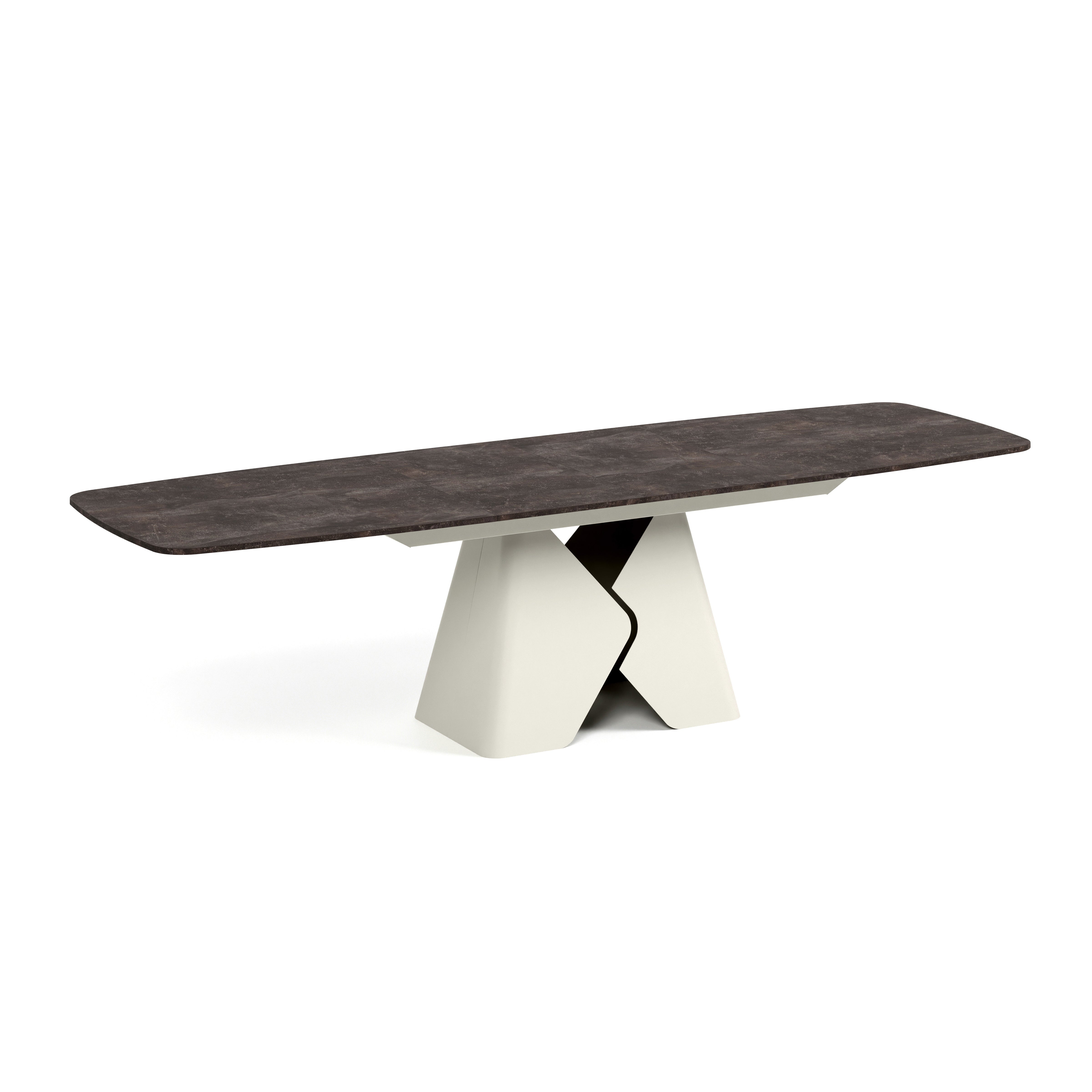 Ausziehbarer Tisch Prisma, Material: Laminierte Platte