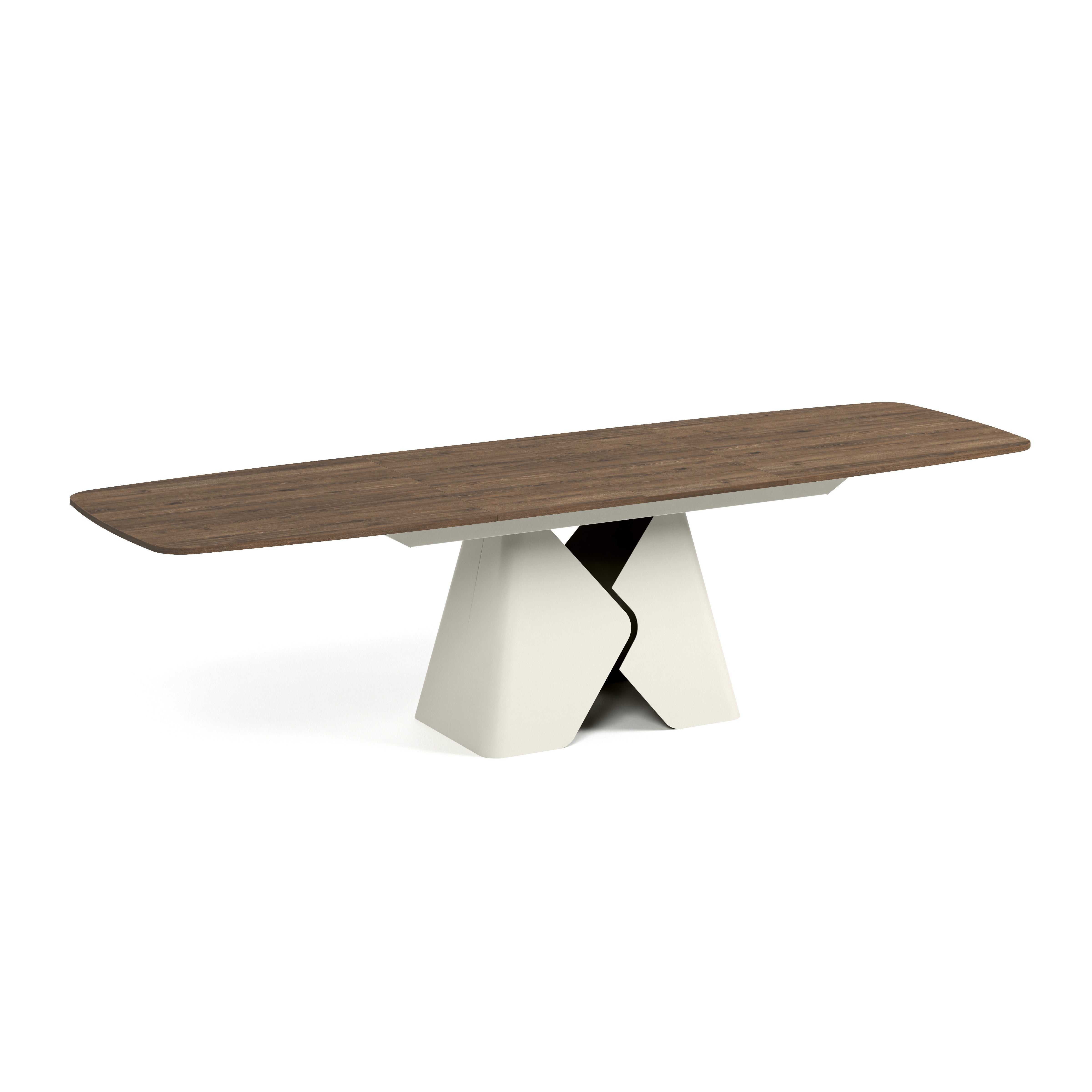Ausziehbarer Tisch Prisma, Material: Laminierte Platte