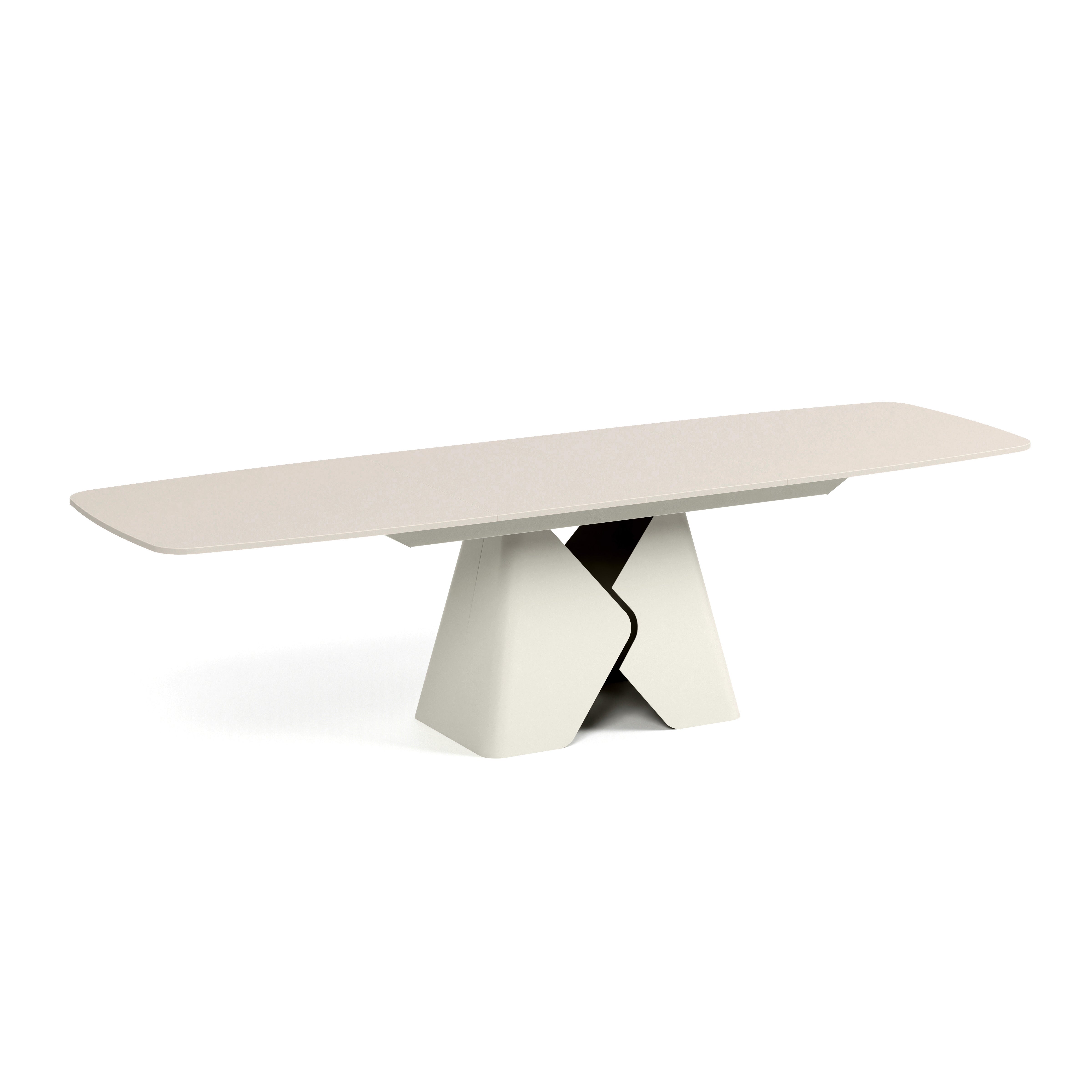 Ausziehbarer Tisch Prisma, Material: Laminierte Platte