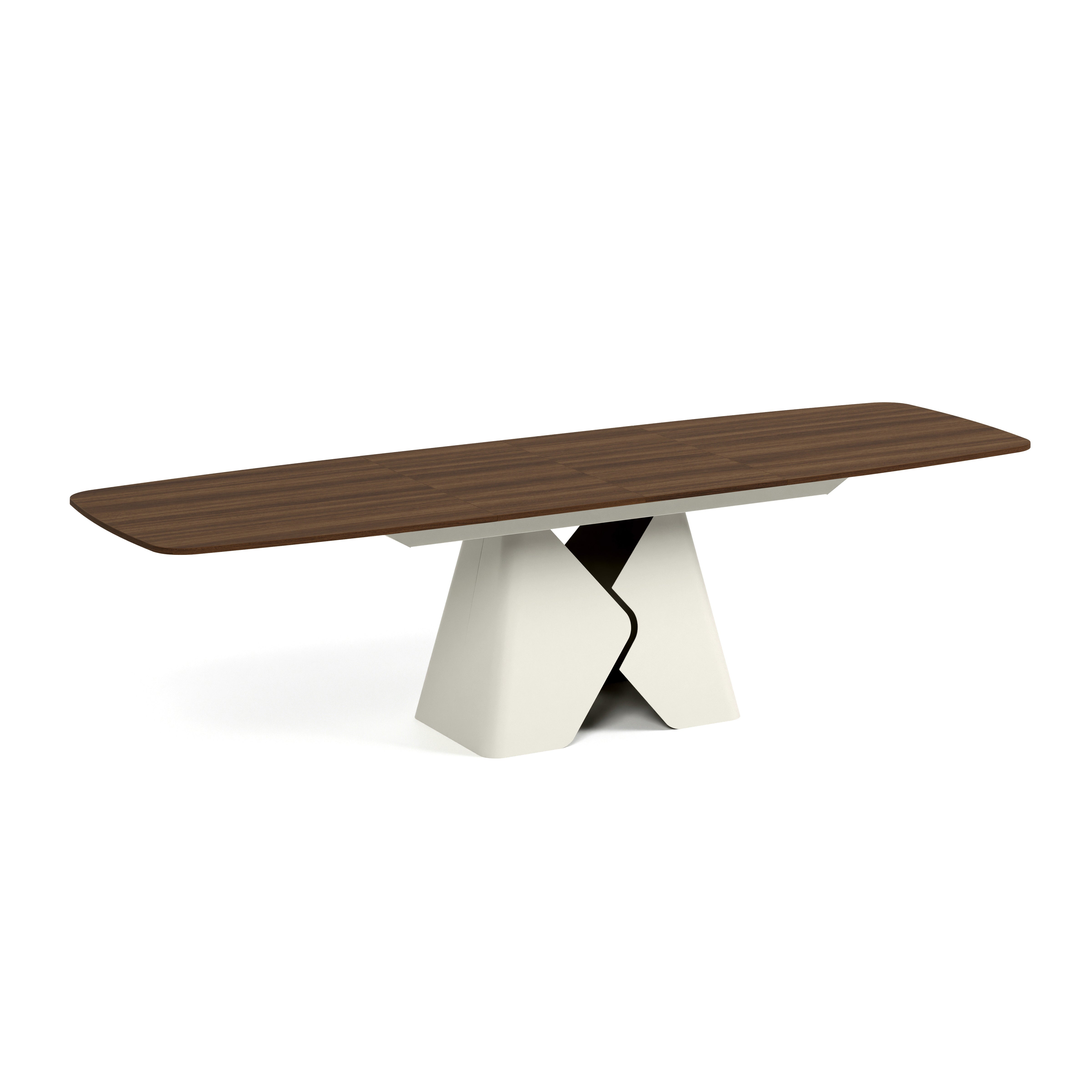 Ausziehbarer Tisch Prisma, Material: Laminierte Platte
