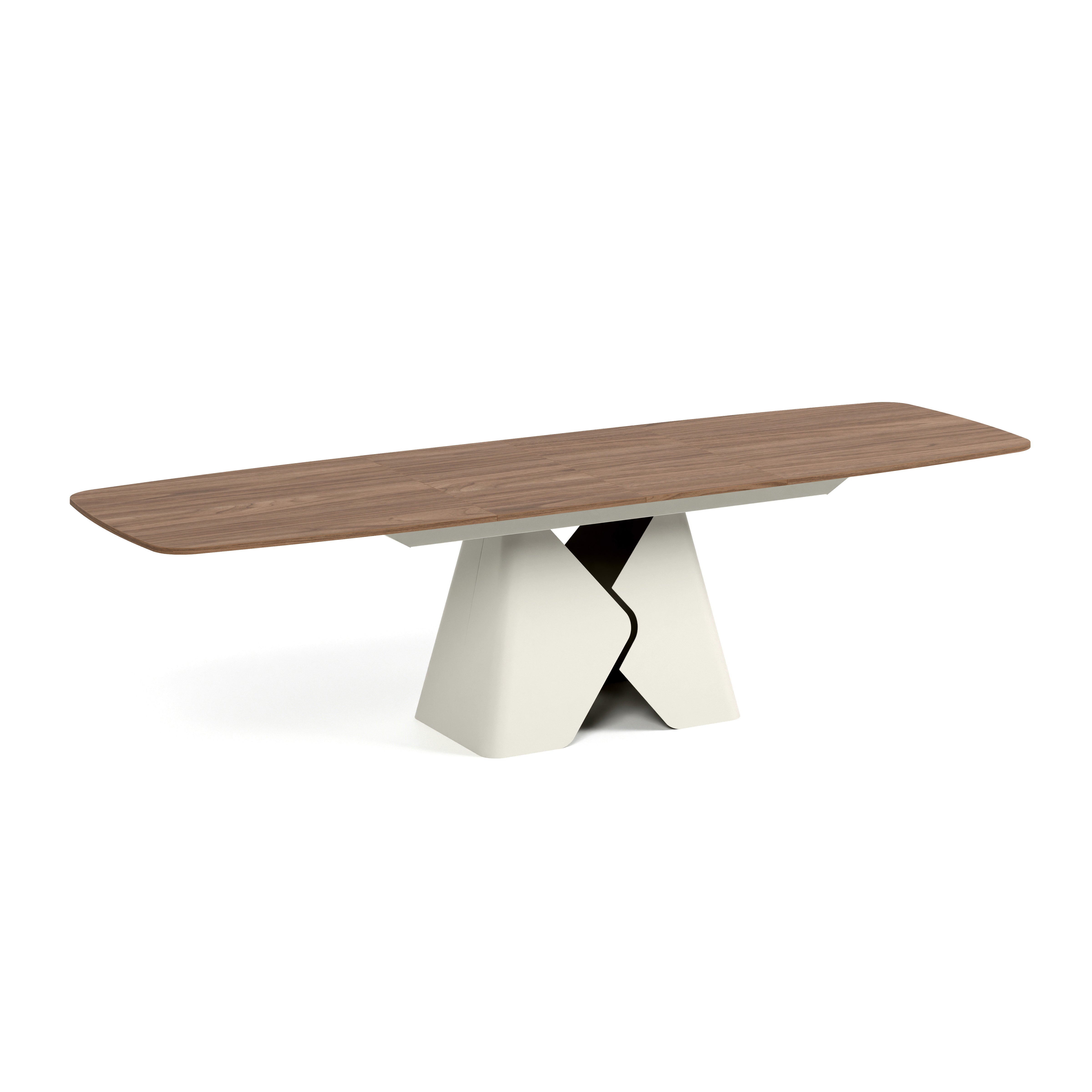 Ausziehbarer Tisch Prisma, Material: Laminierte Platte