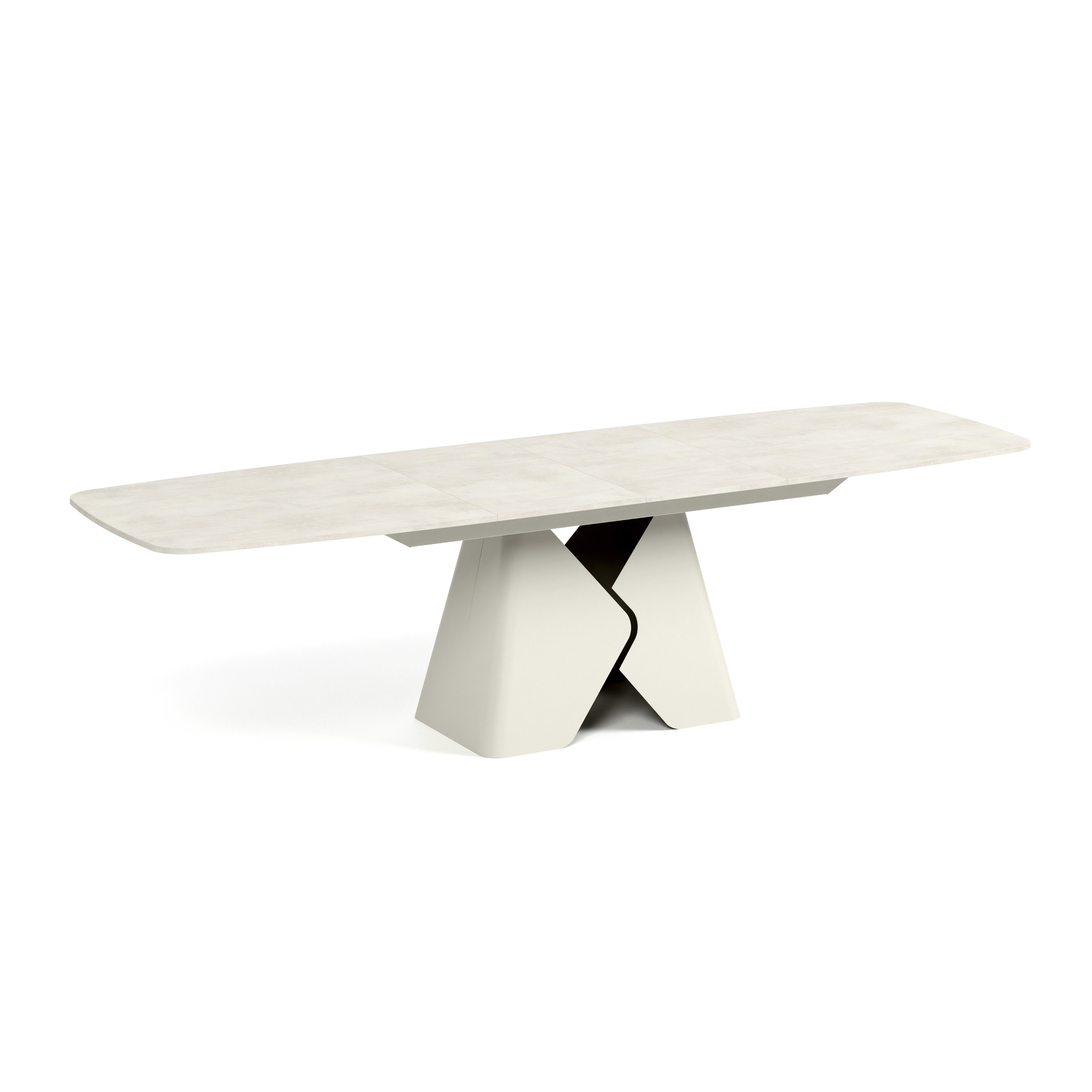 Ausziehbarer Tisch Prisma, Material: Laminierte Platte