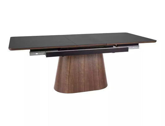 Produljivi blagovaonski stol Monaco 160/200x90cm, Materijal: MDF i keramika