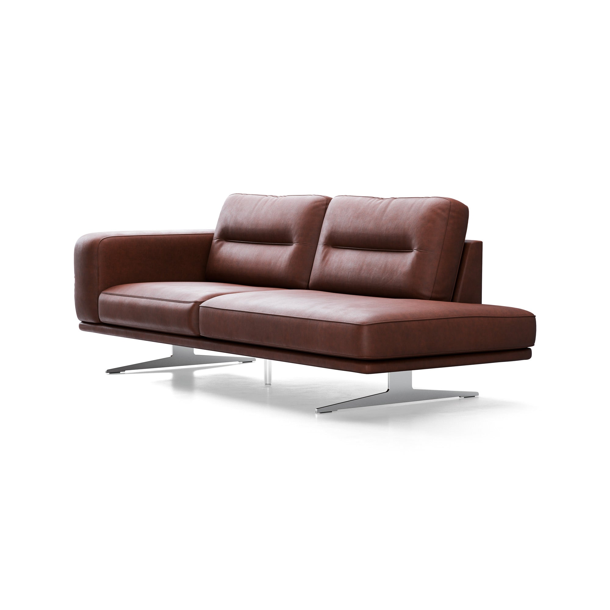 Sofa Bologna 227x83 cm, Material: Auswahlmöglichkeit