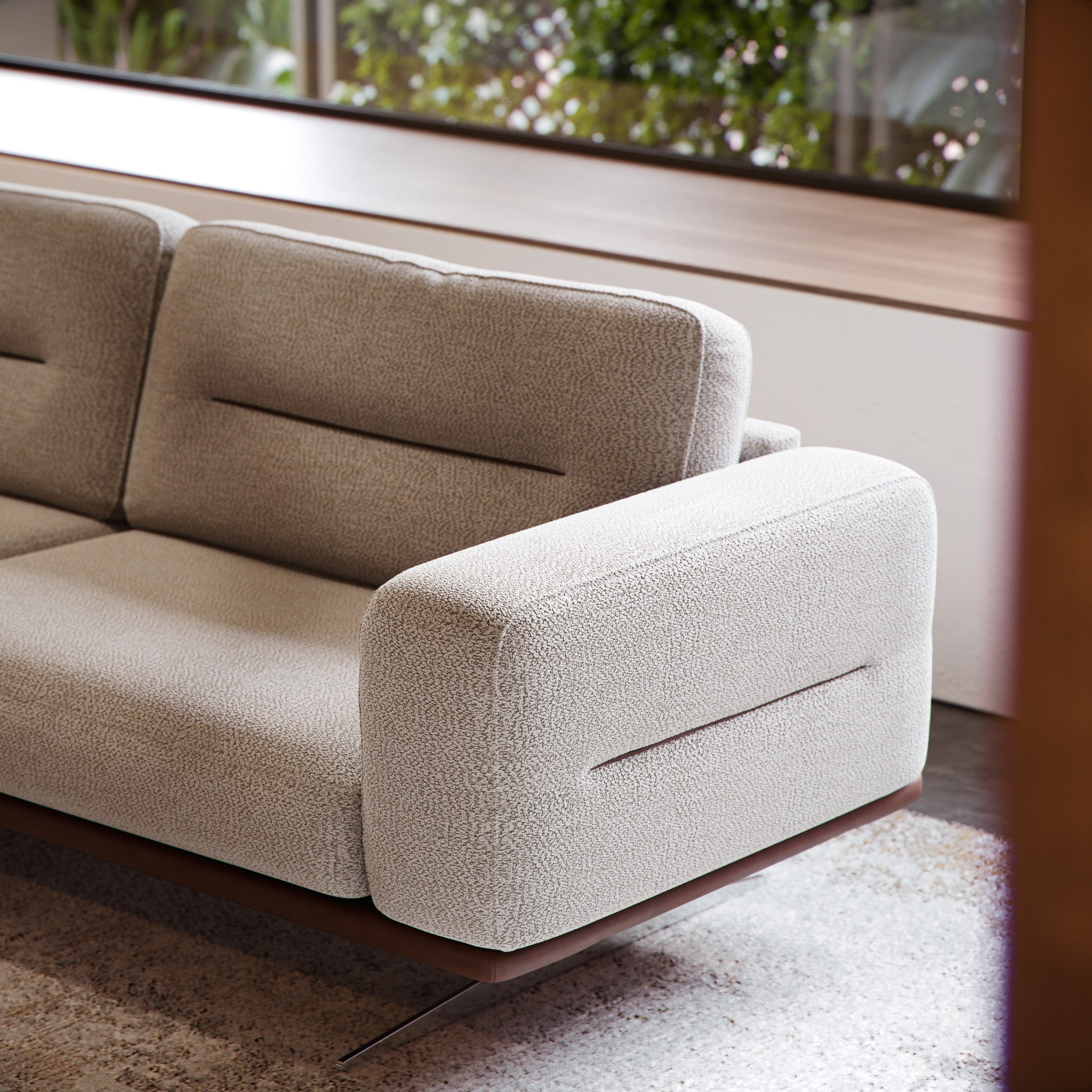 Sofa Bologna 250x90 cm, Material: Auswahlmöglichkeit