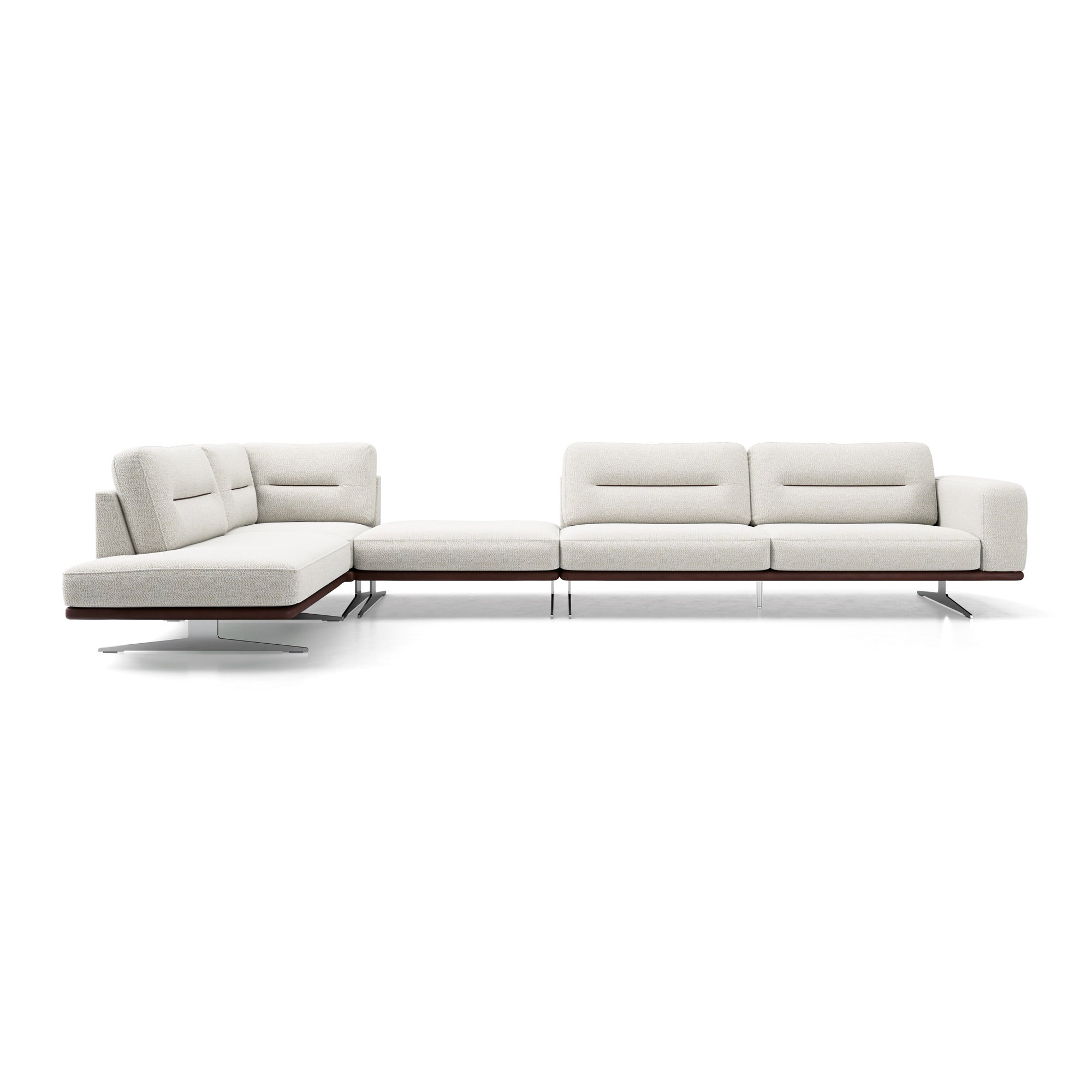 Sitzgarnitur Bologna 415x207 cm, Material: Auswahlmöglichkeit