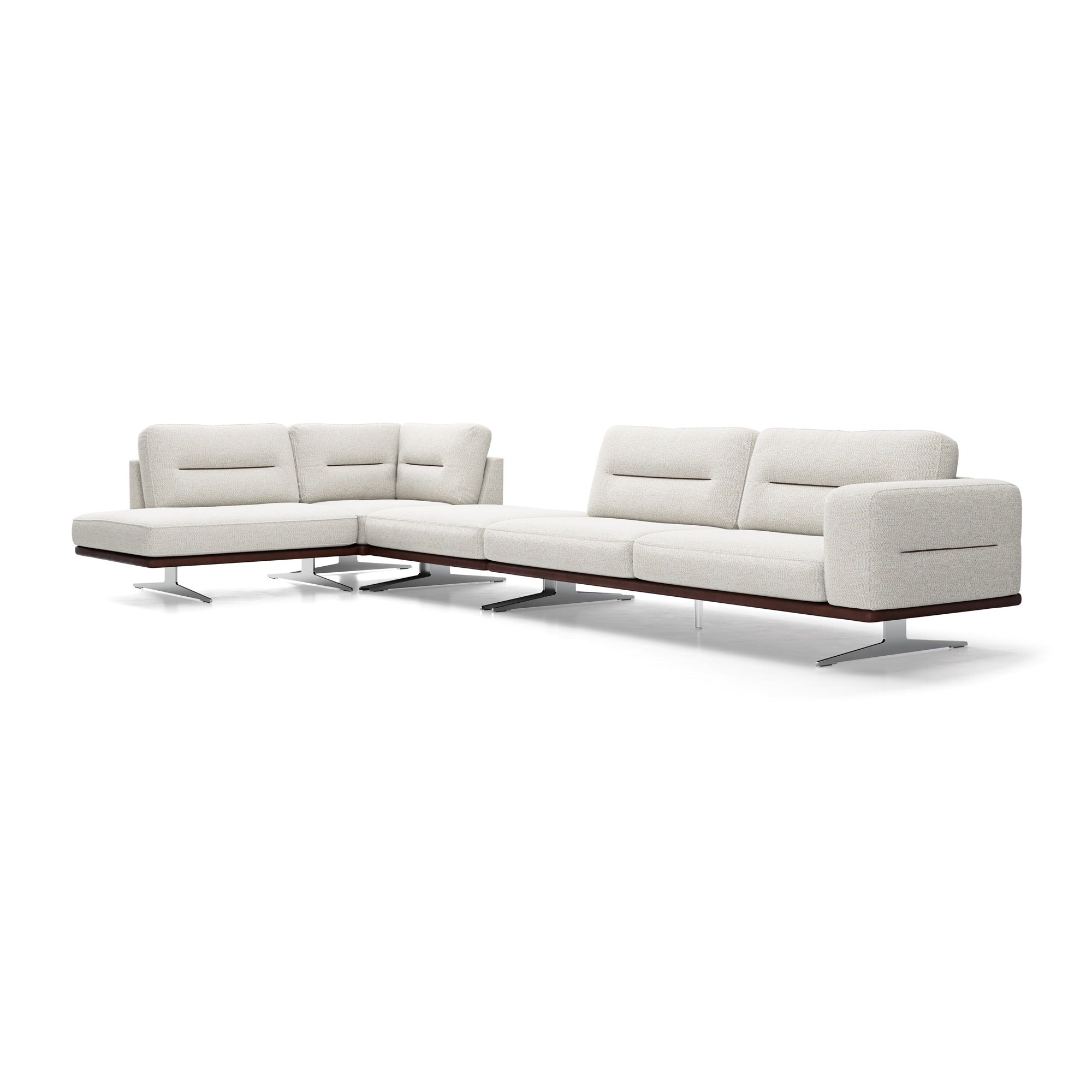 Sitzgarnitur Bologna 415x207 cm, Material: Auswahlmöglichkeit