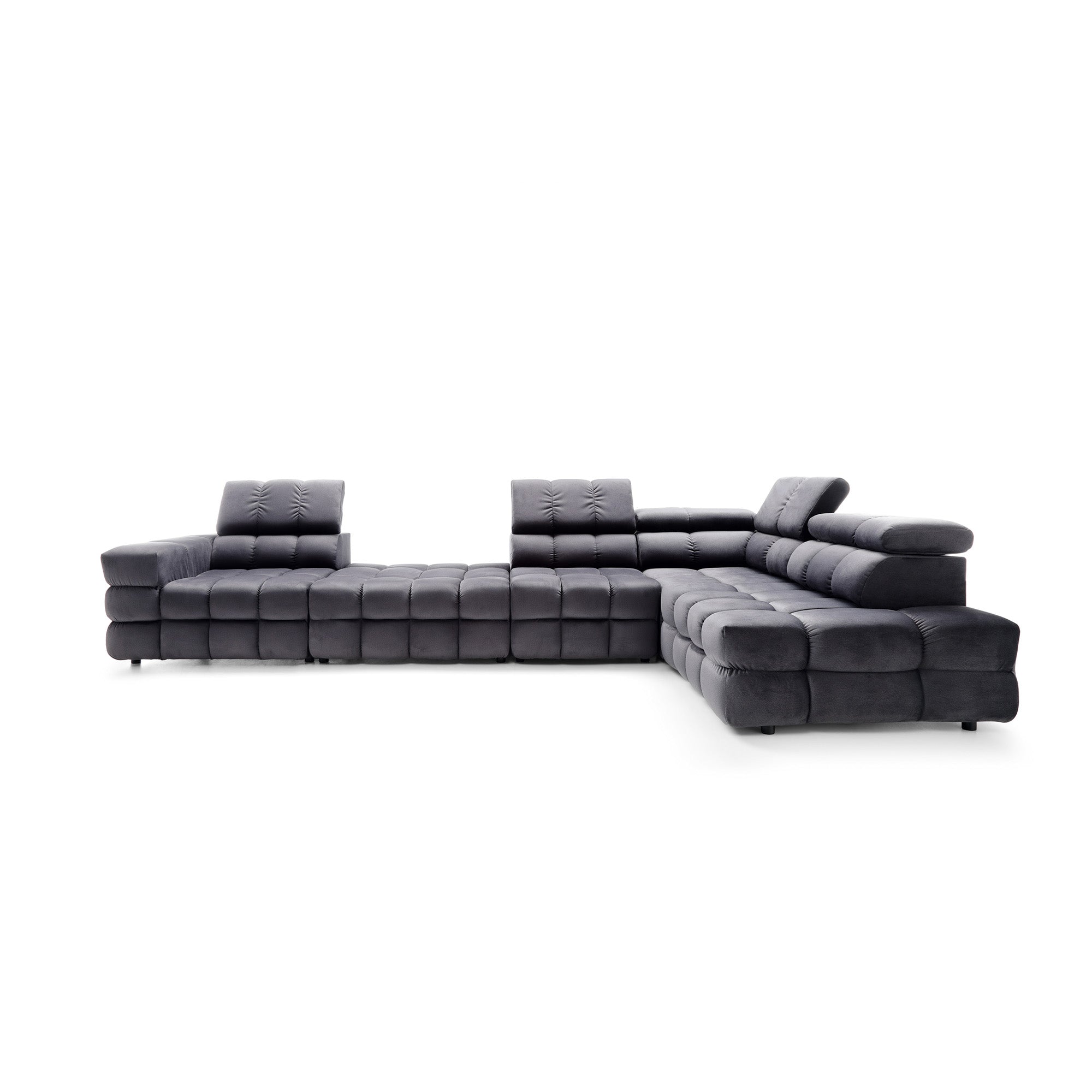 Ecksofa-Set Buffalo 320x222cm, Material: Auswahl möglich
