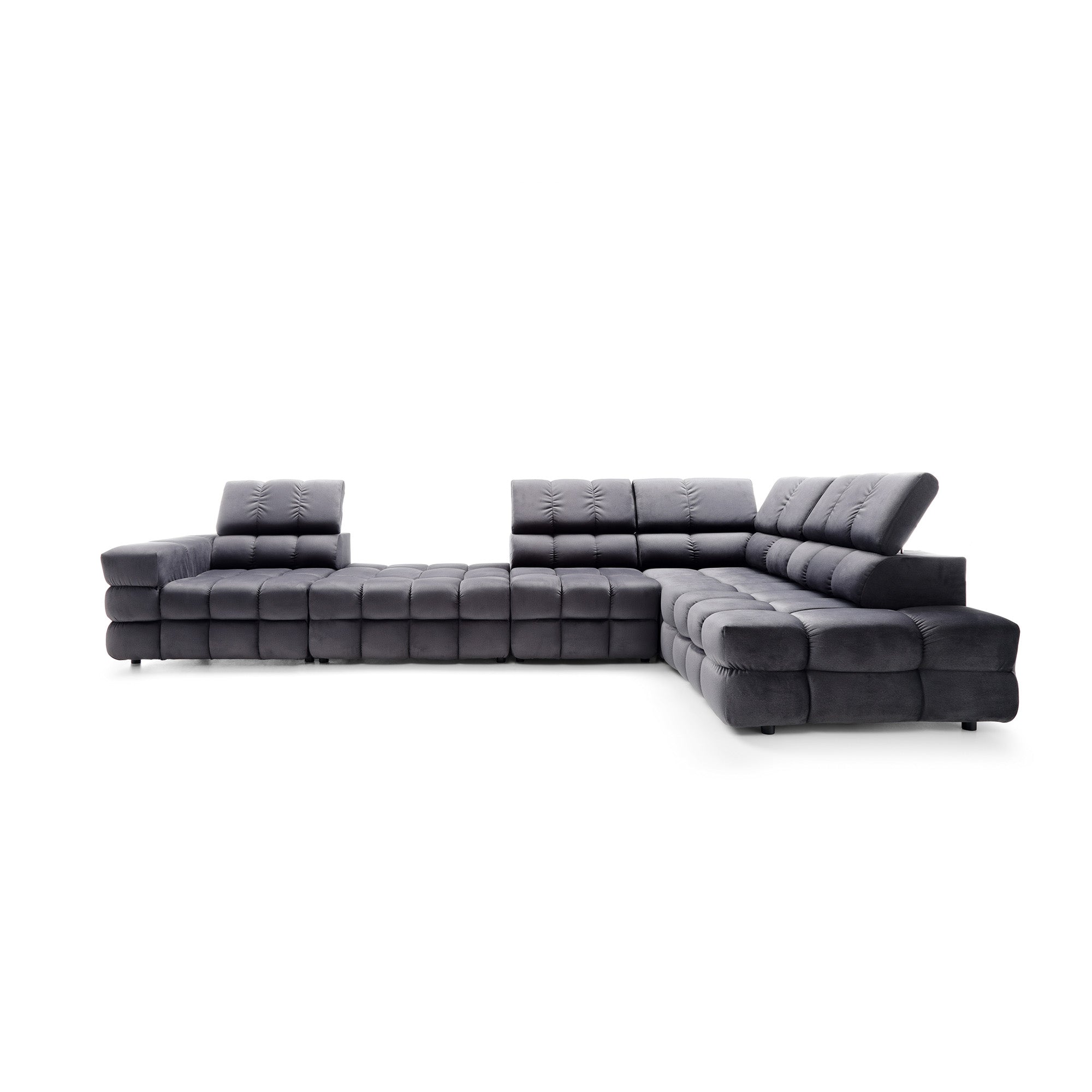 Ecksofa-Set Buffalo 320x222cm, Material: Auswahl möglich