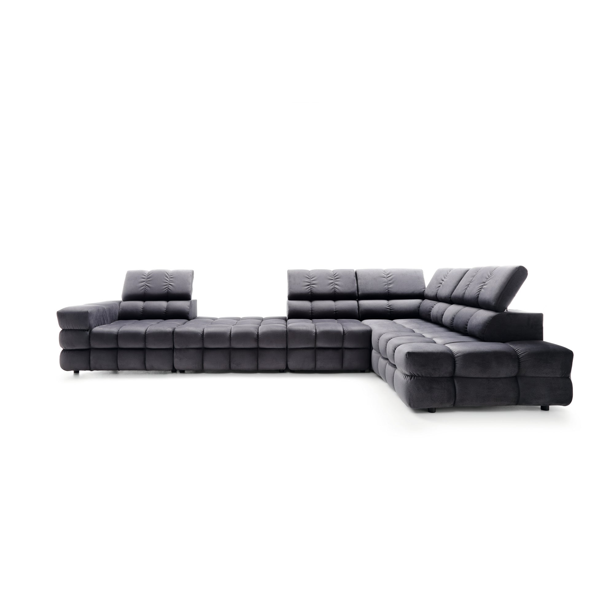 Ecksofa-Set Buffalo 320x222cm, Material: Auswahl möglich