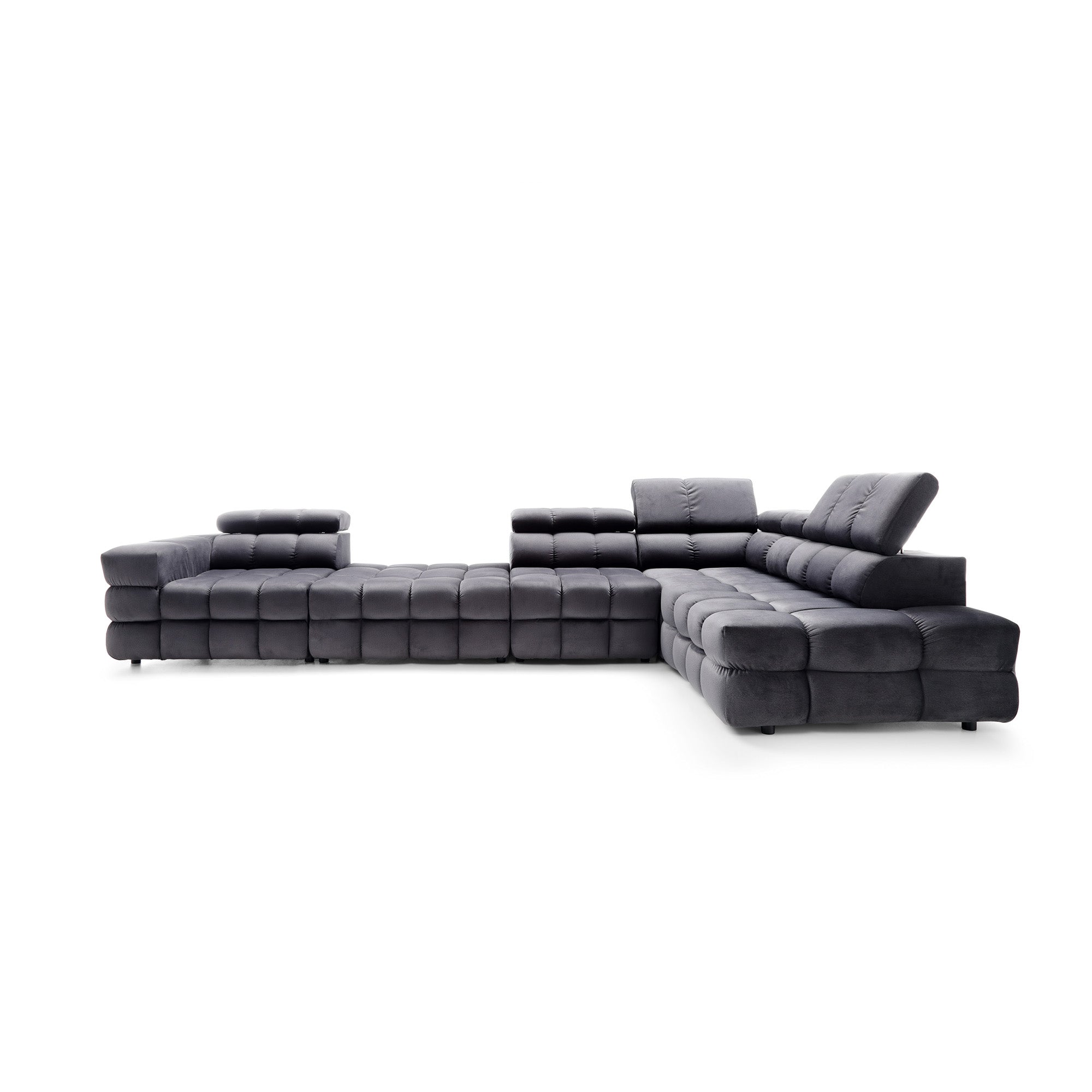 Ecksofa-Set Buffalo 320x222cm, Material: Auswahl möglich