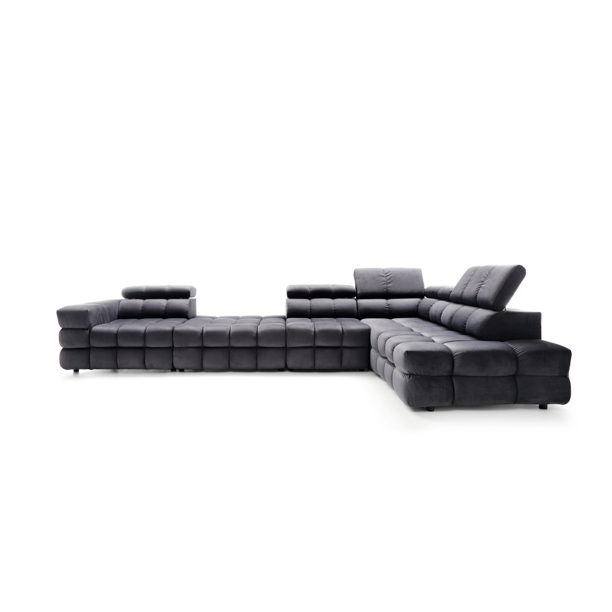 Ecksofa-Set Buffalo 320x222cm, Material: Auswahl möglich