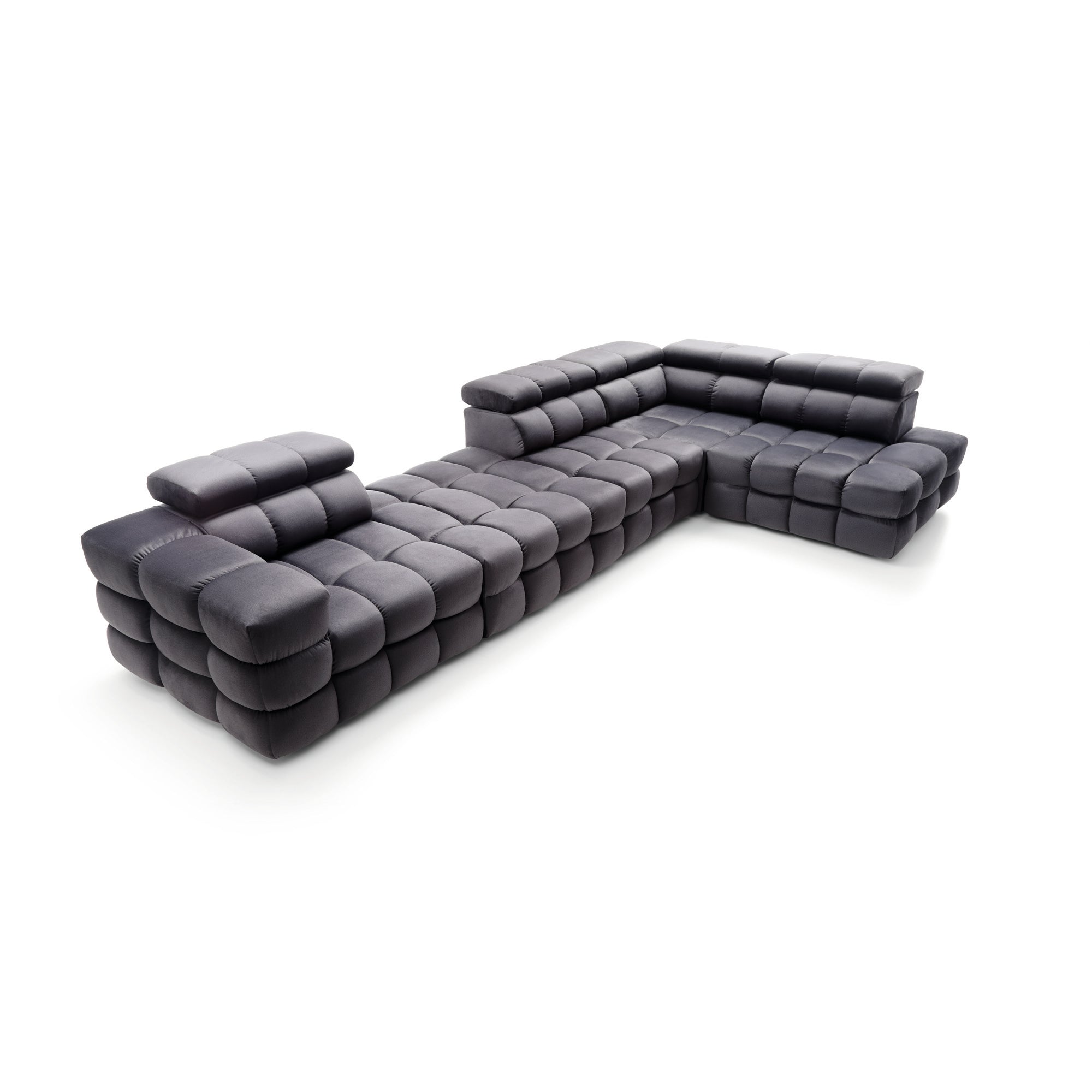 Ecksofa-Set Buffalo 320x222cm, Material: Auswahl möglich