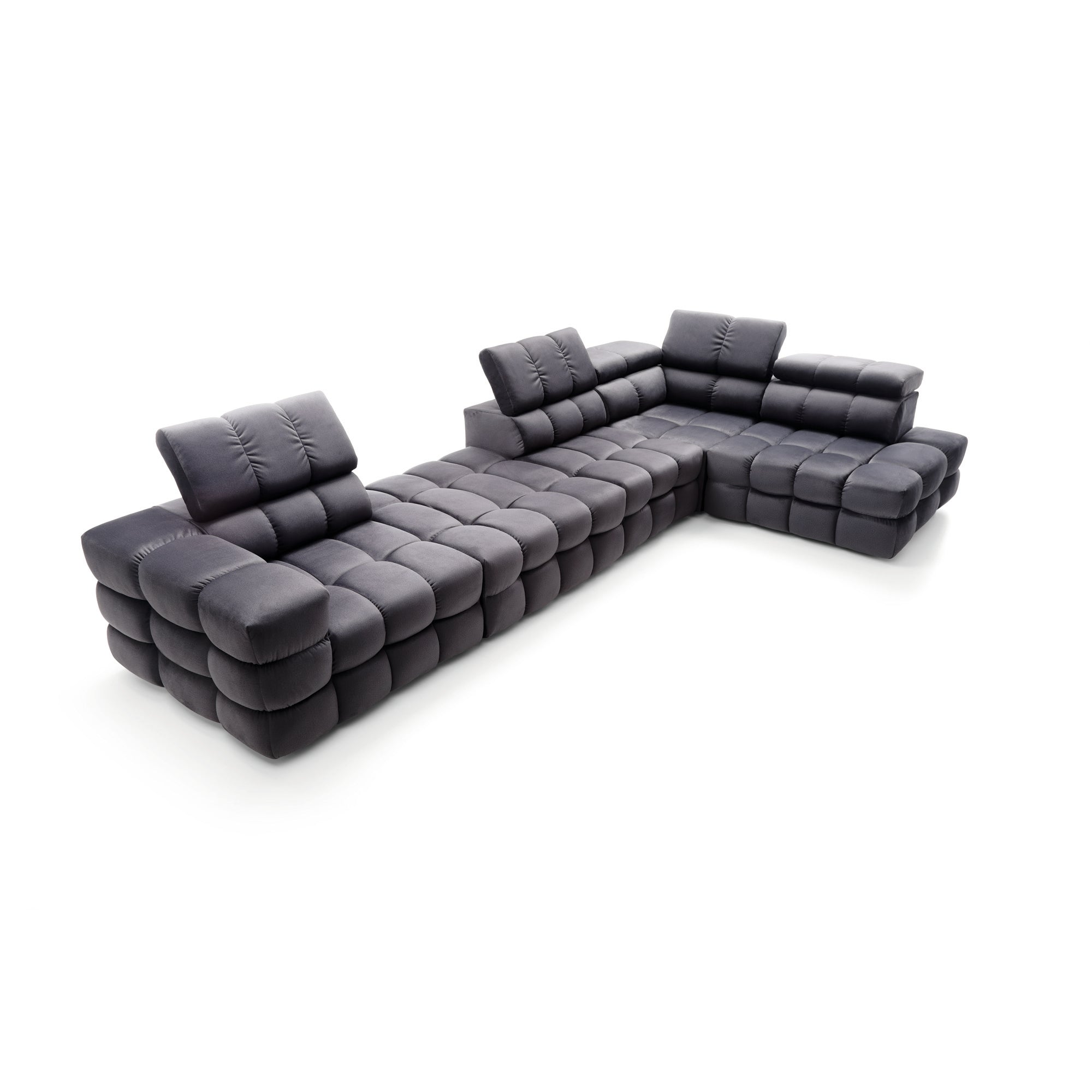 Ecksofa-Set Buffalo 320x222cm, Material: Auswahl möglich