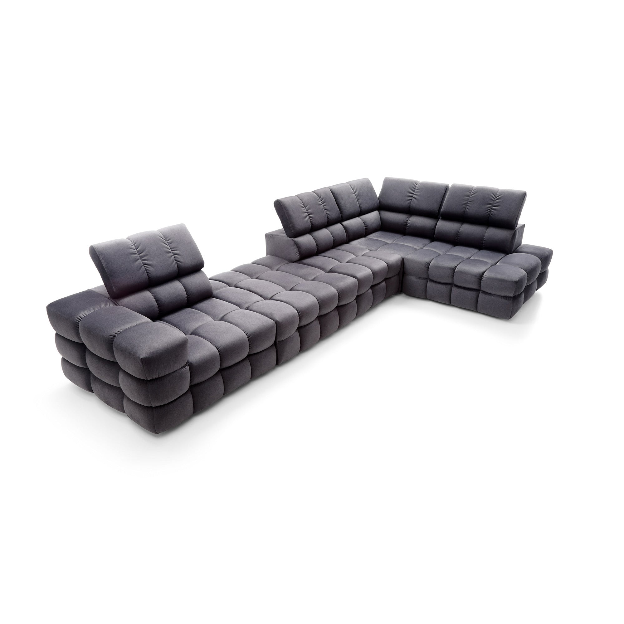 Ecksofa-Set Buffalo 320x222cm, Material: Auswahl möglich