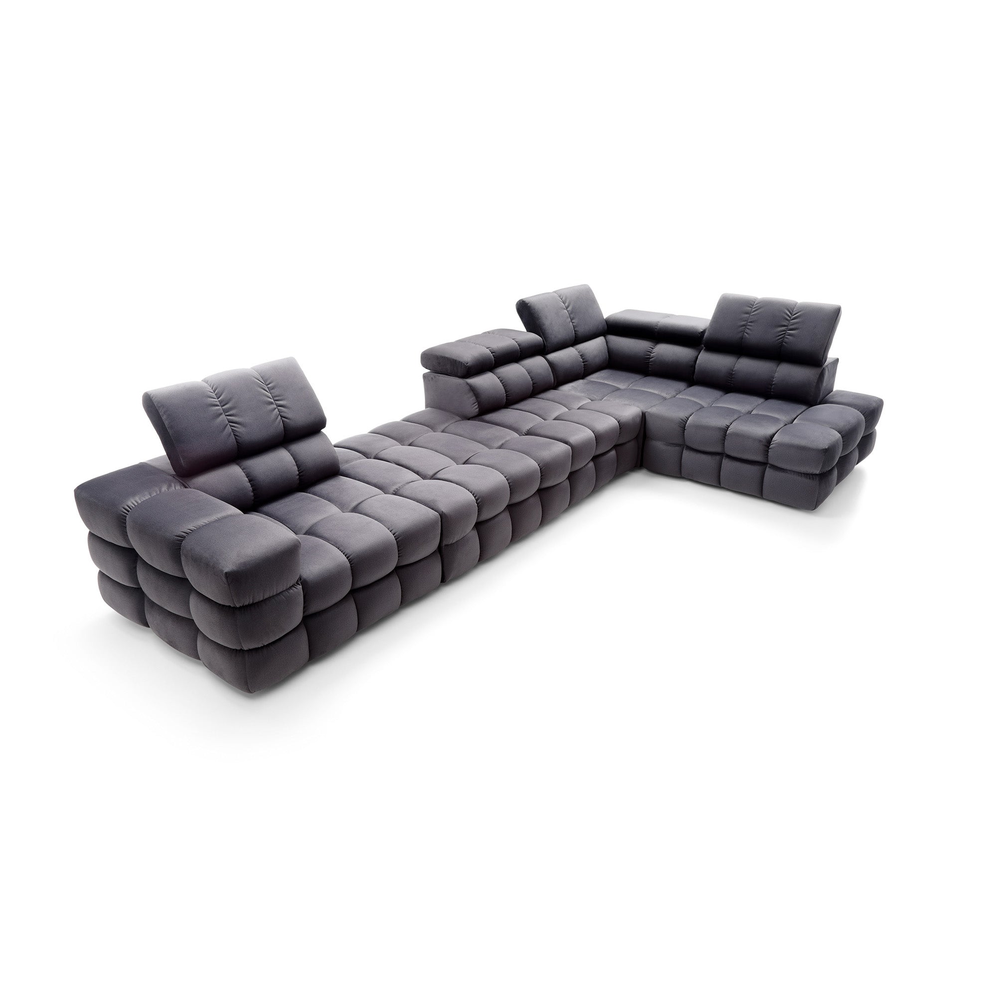 Ecksofa-Set Buffalo 320x222cm, Material: Auswahl möglich