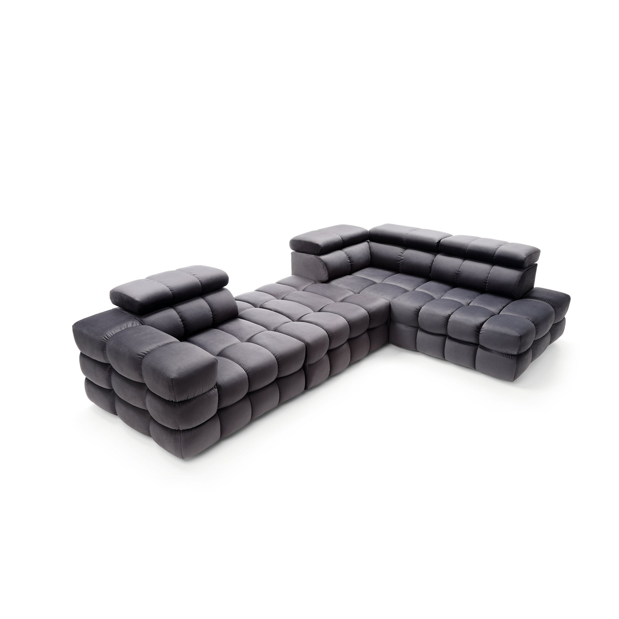 Ecksofa-Set Buffalo 320x222cm, Material: Auswahl möglich
