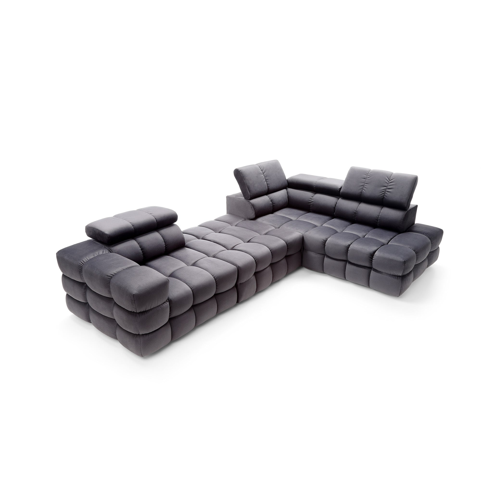 Ecksofa-Set Buffalo 320x222cm, Material: Auswahl möglich
