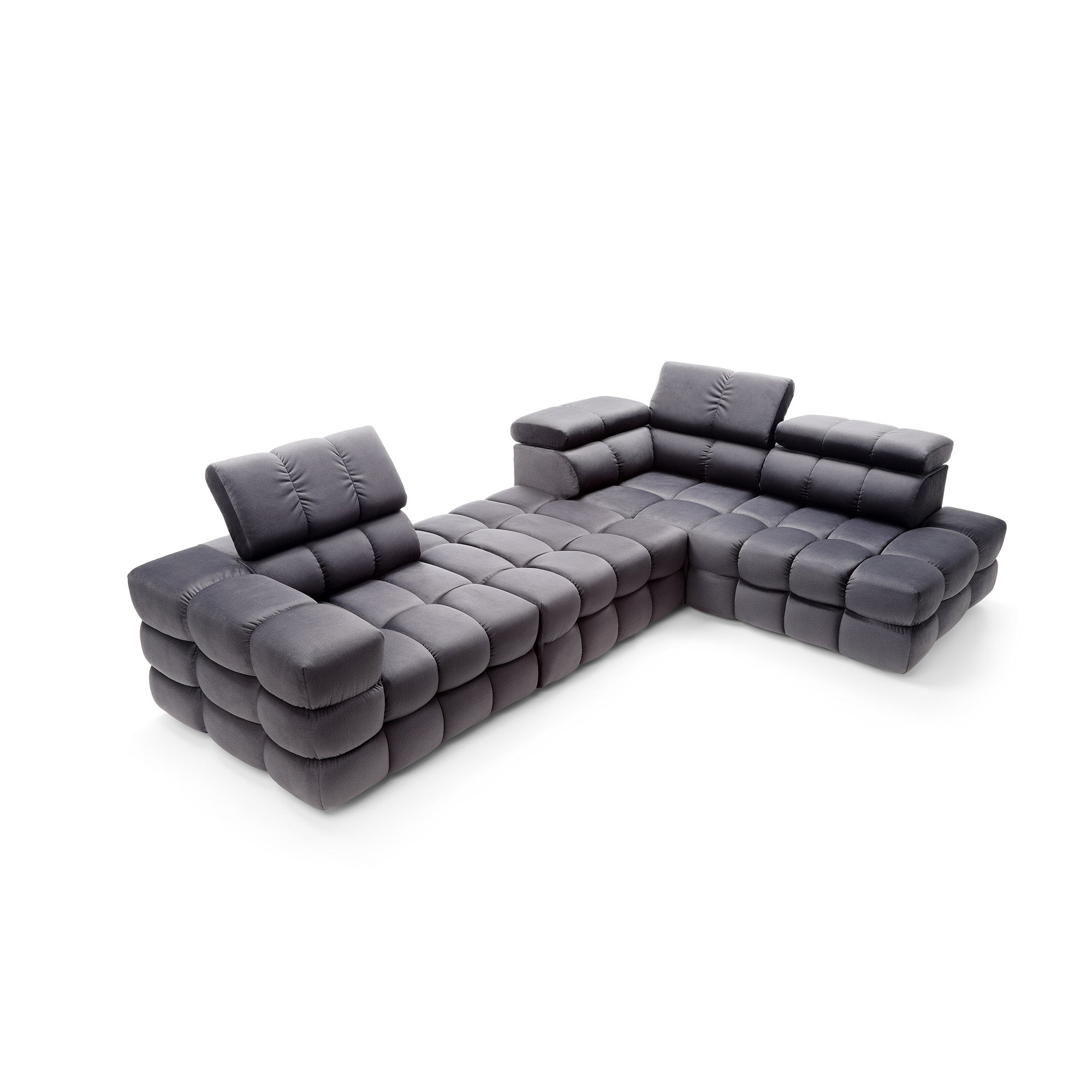 Ecksofa-Set Buffalo 320x222cm, Material: Auswahl möglich