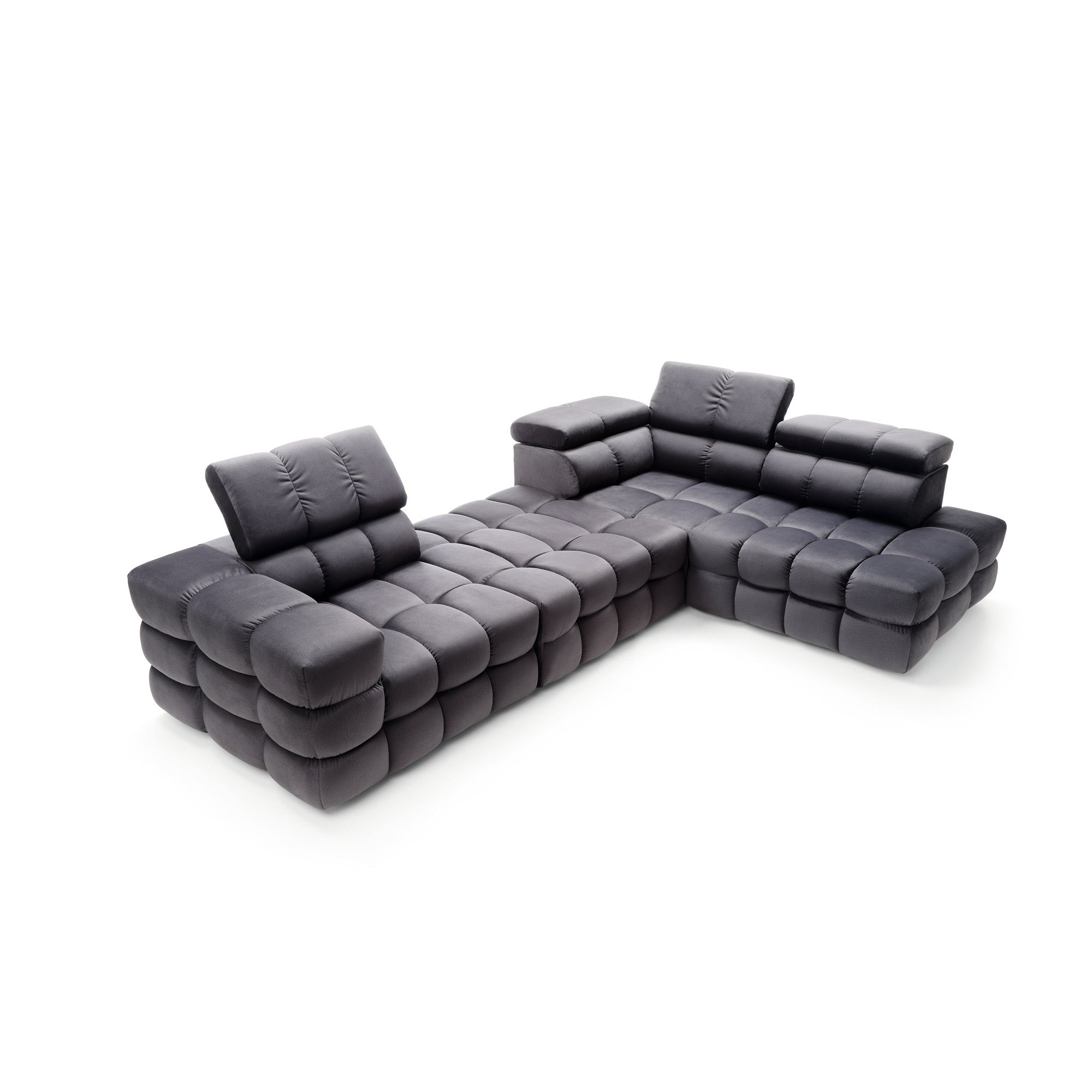 Ecksofa-Set Buffalo 320x222cm, Material: Auswahl möglich