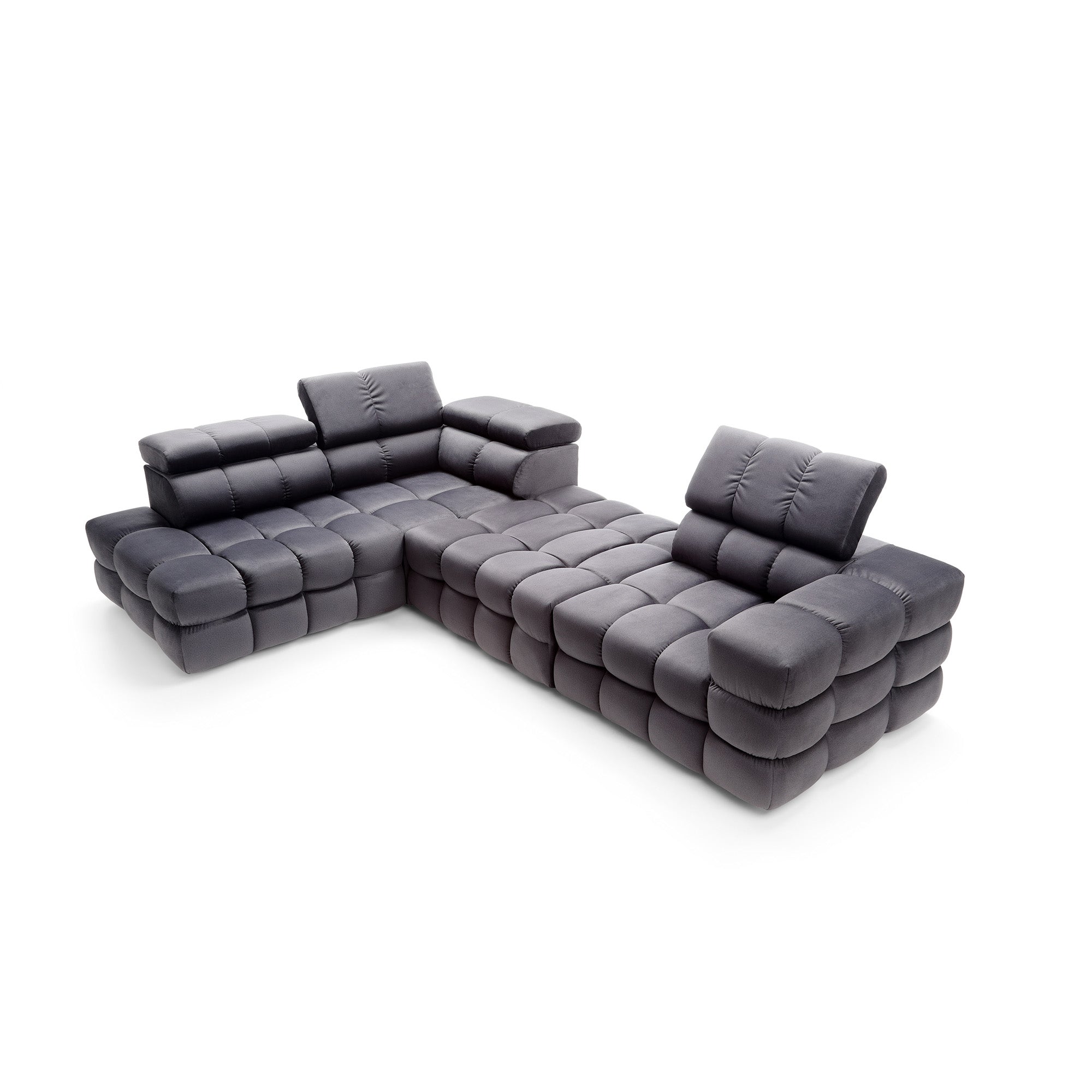 Ecksofa-Set Buffalo 320x222cm, Material: Auswahl möglich