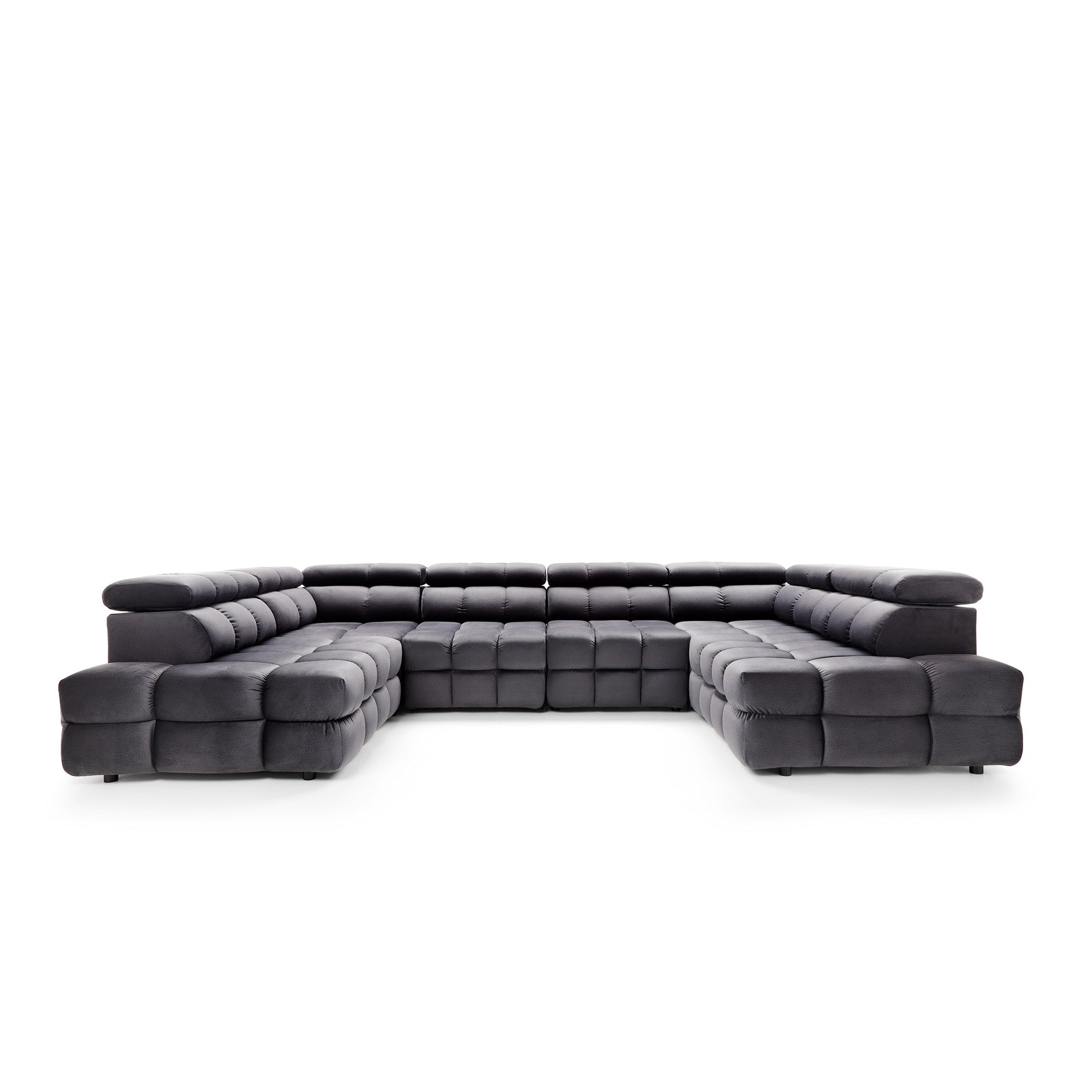 Modulares Set Buffalo 372x222cm, Material: Materialauswahl